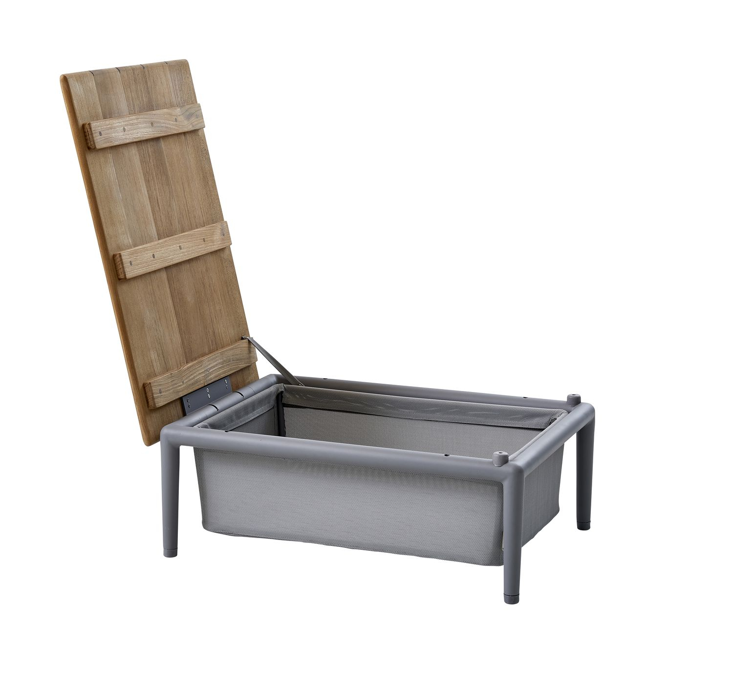 Conic Box Tisch Grau