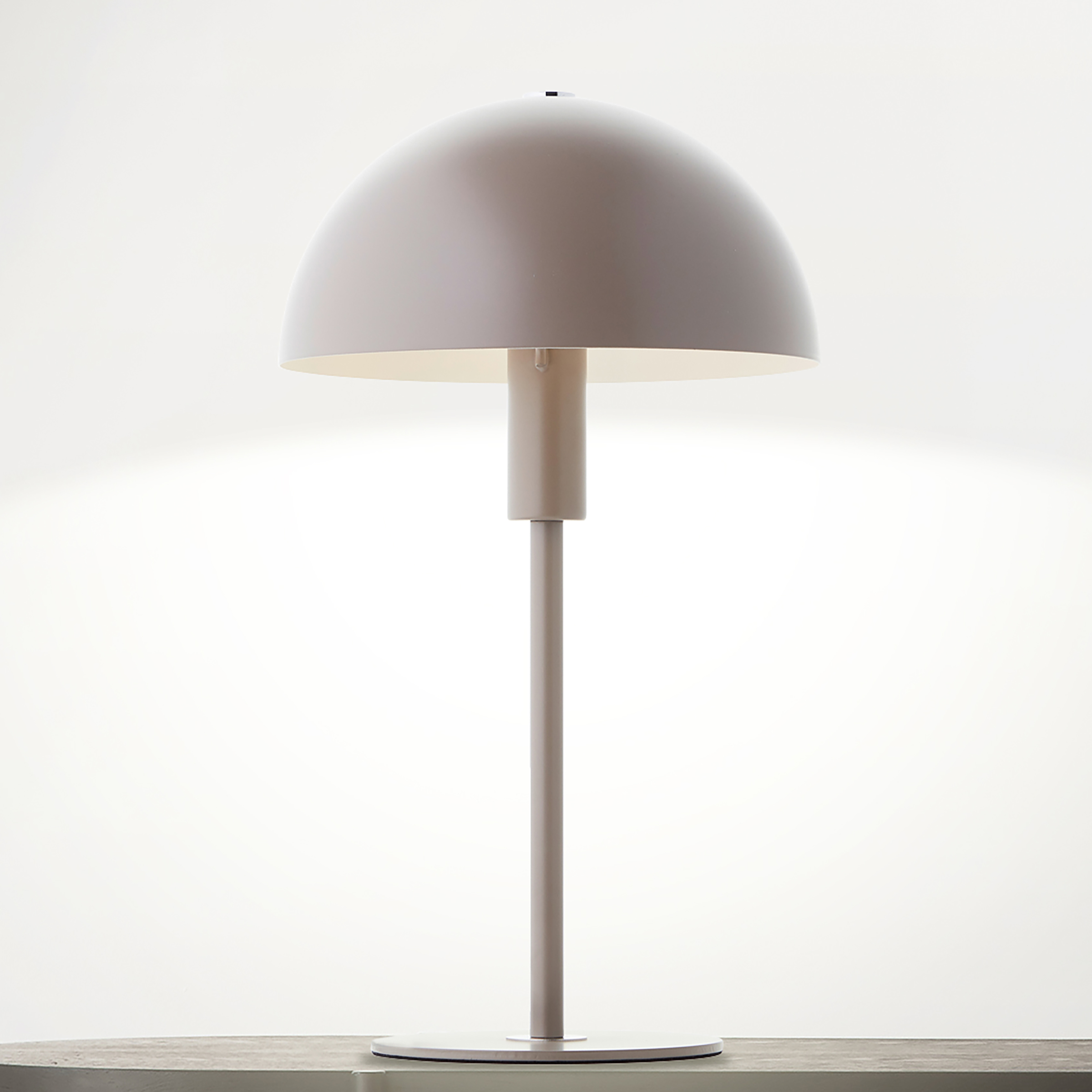 Tischleuchte Lillian Taupe