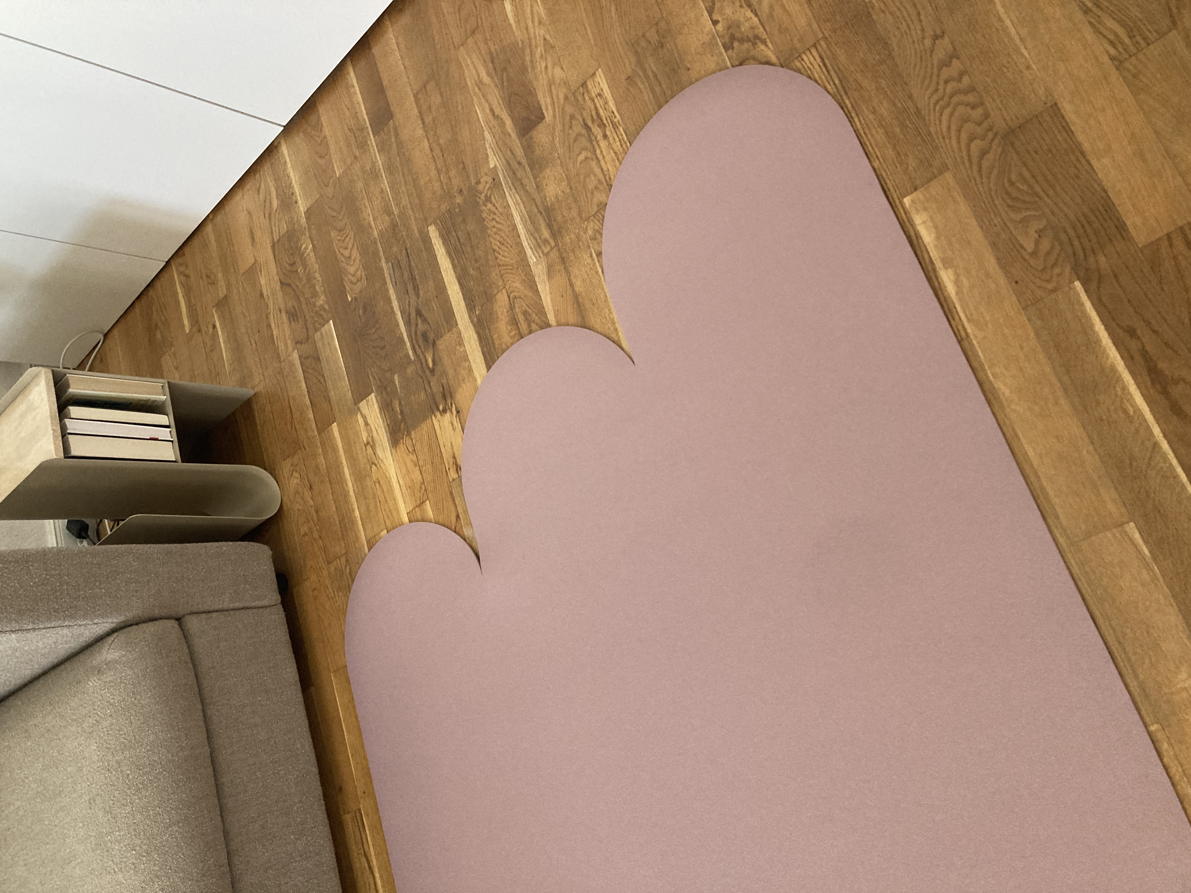 Graphics Teppich Wolle Rosa