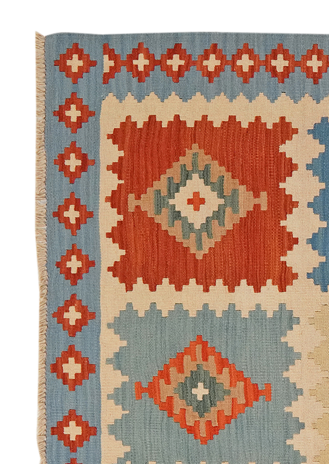 Kilim Gashgai Teppich Mehrfarbig