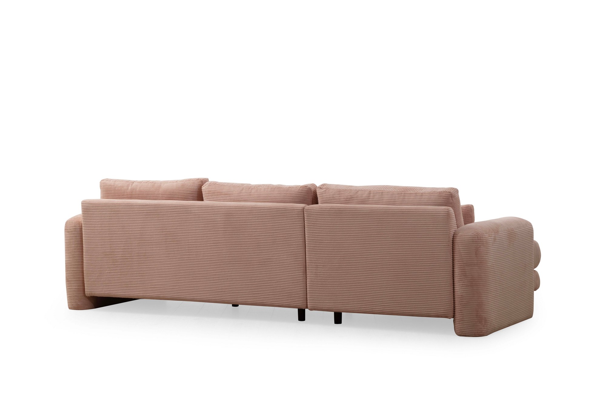 Lily Ecksofa Links Rosa