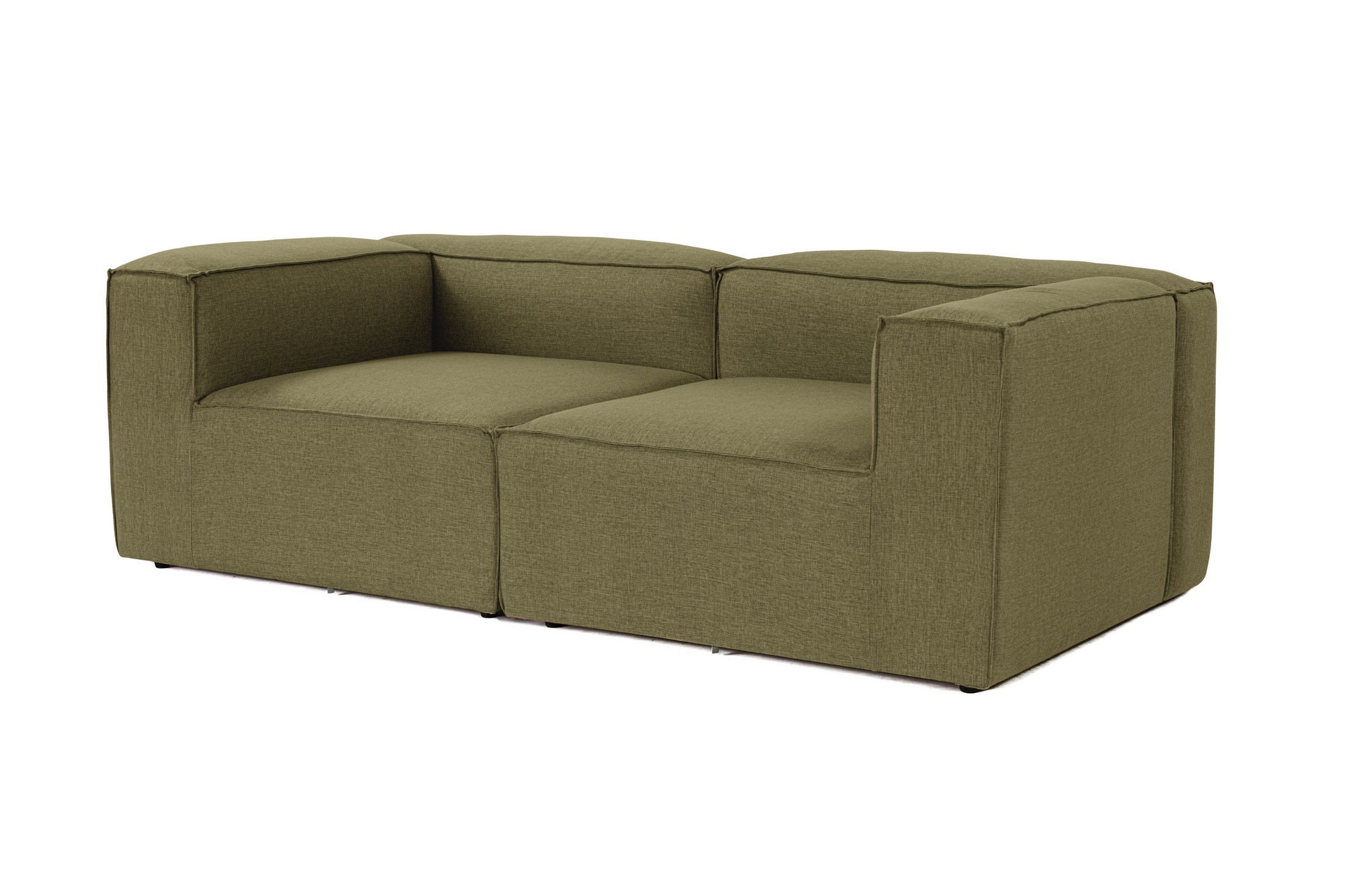 Fora 2-seater sofa green