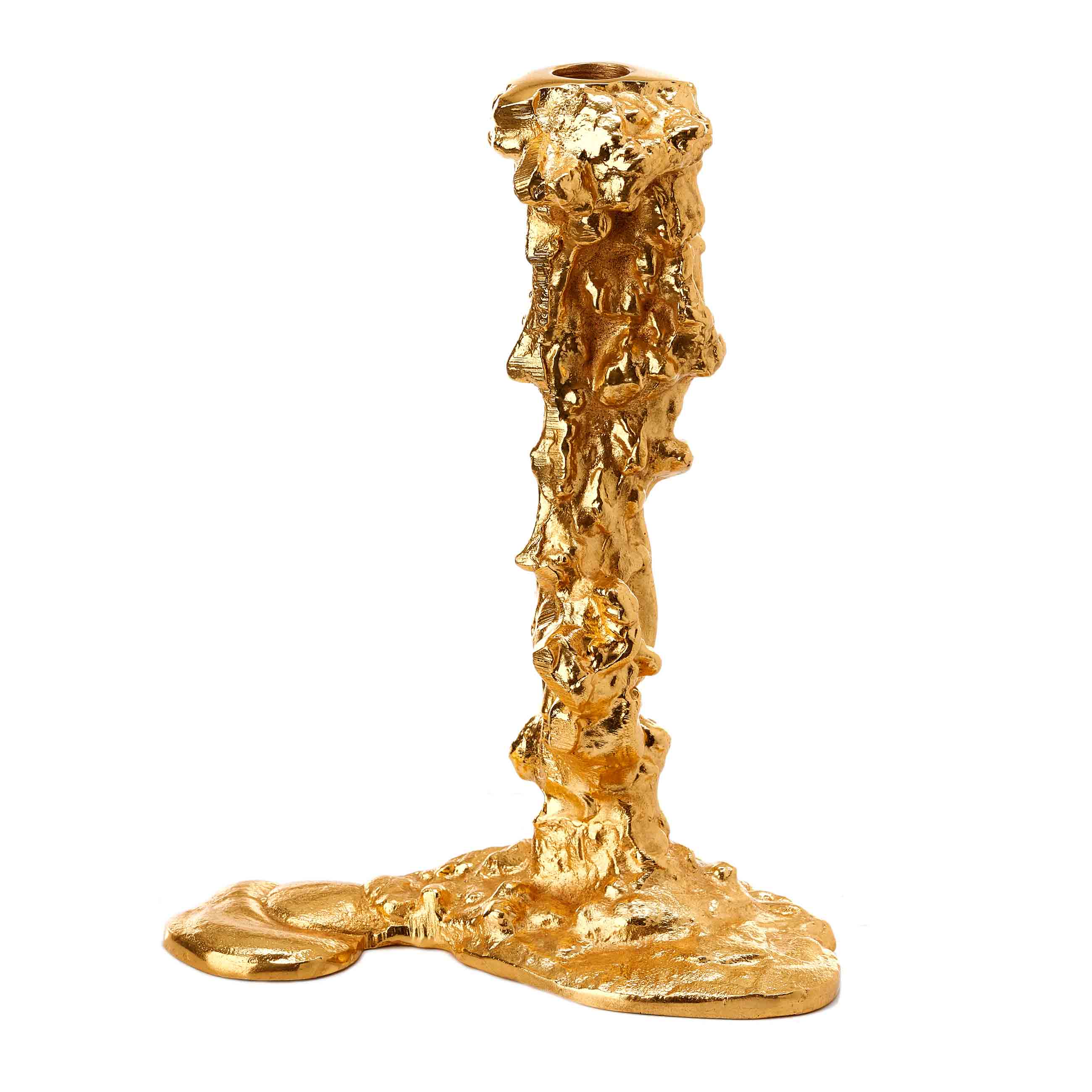 Drip Kerzenhalter Gold