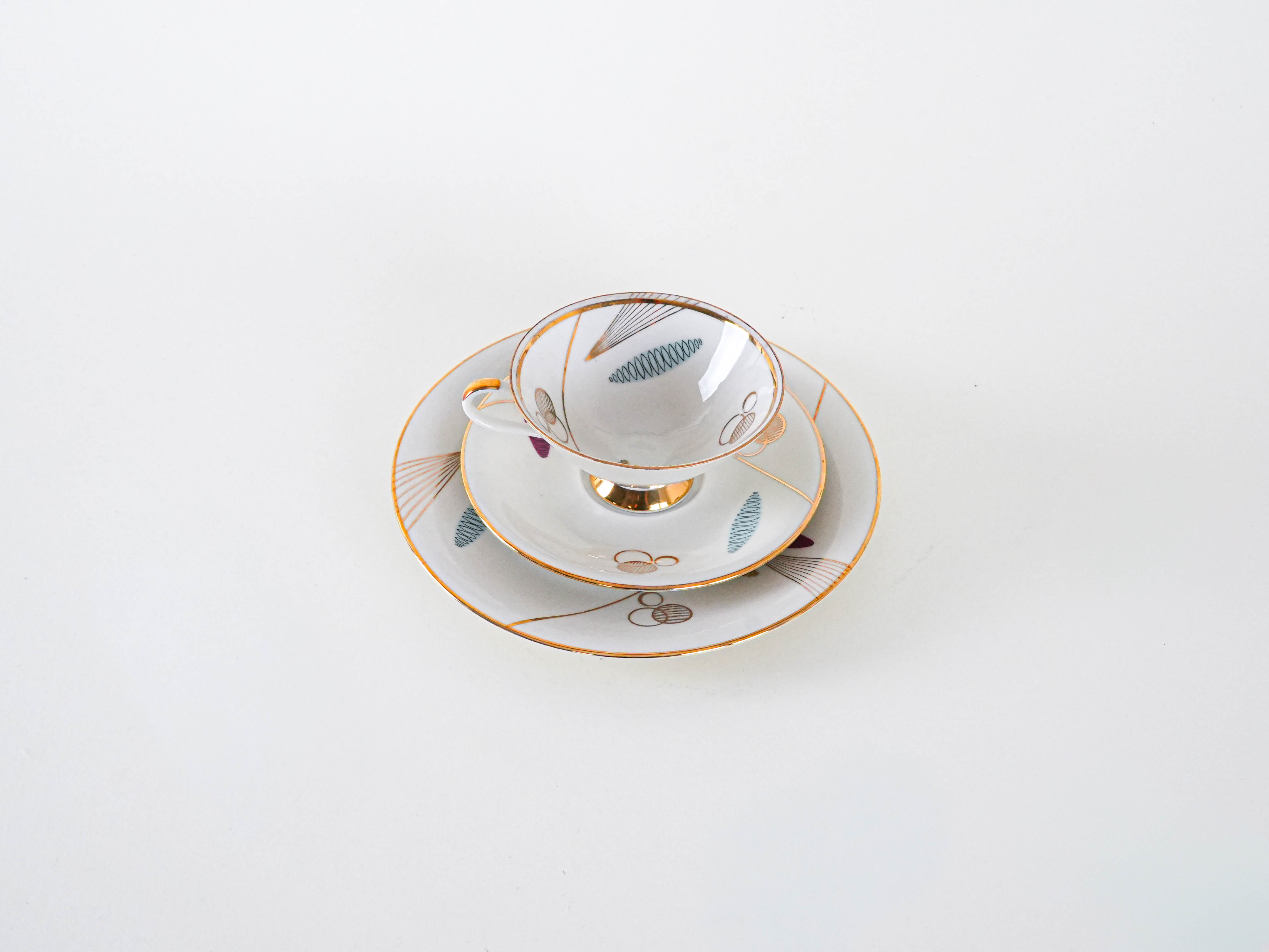 Porcelain cup Multicolored