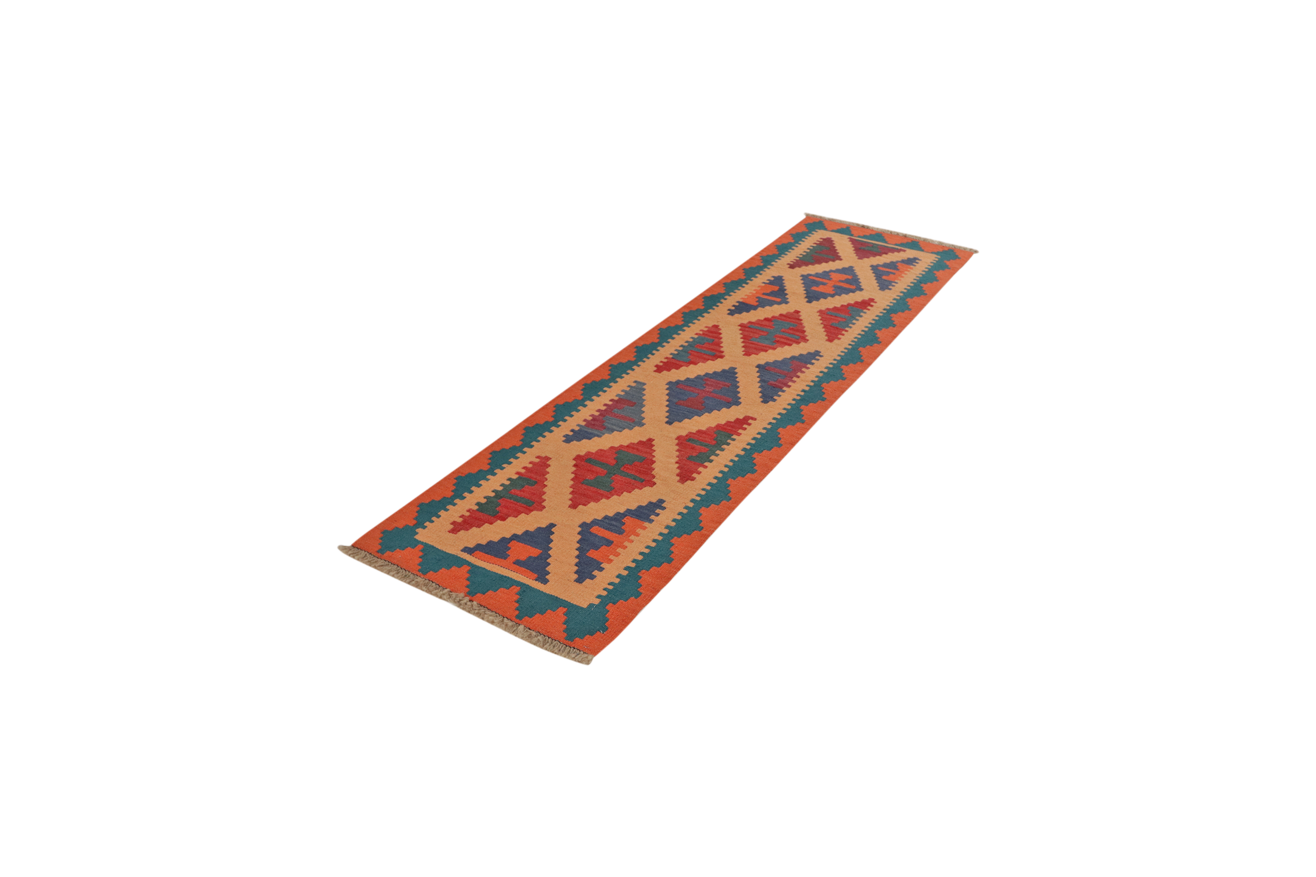 Kilim Gashgai Teppich Mehrfarbig
