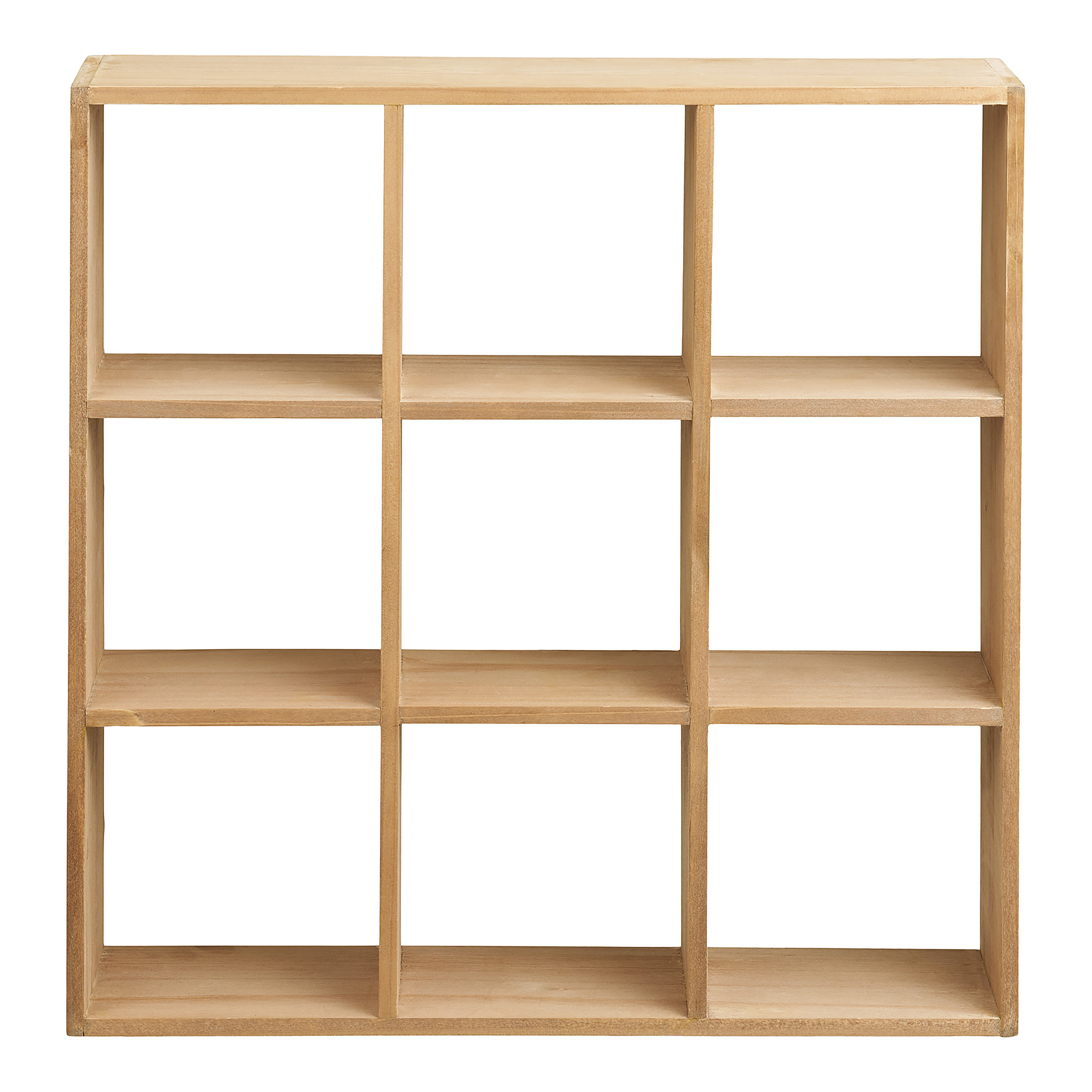 Dewees Cup Rack Solid Pine Wood Natural