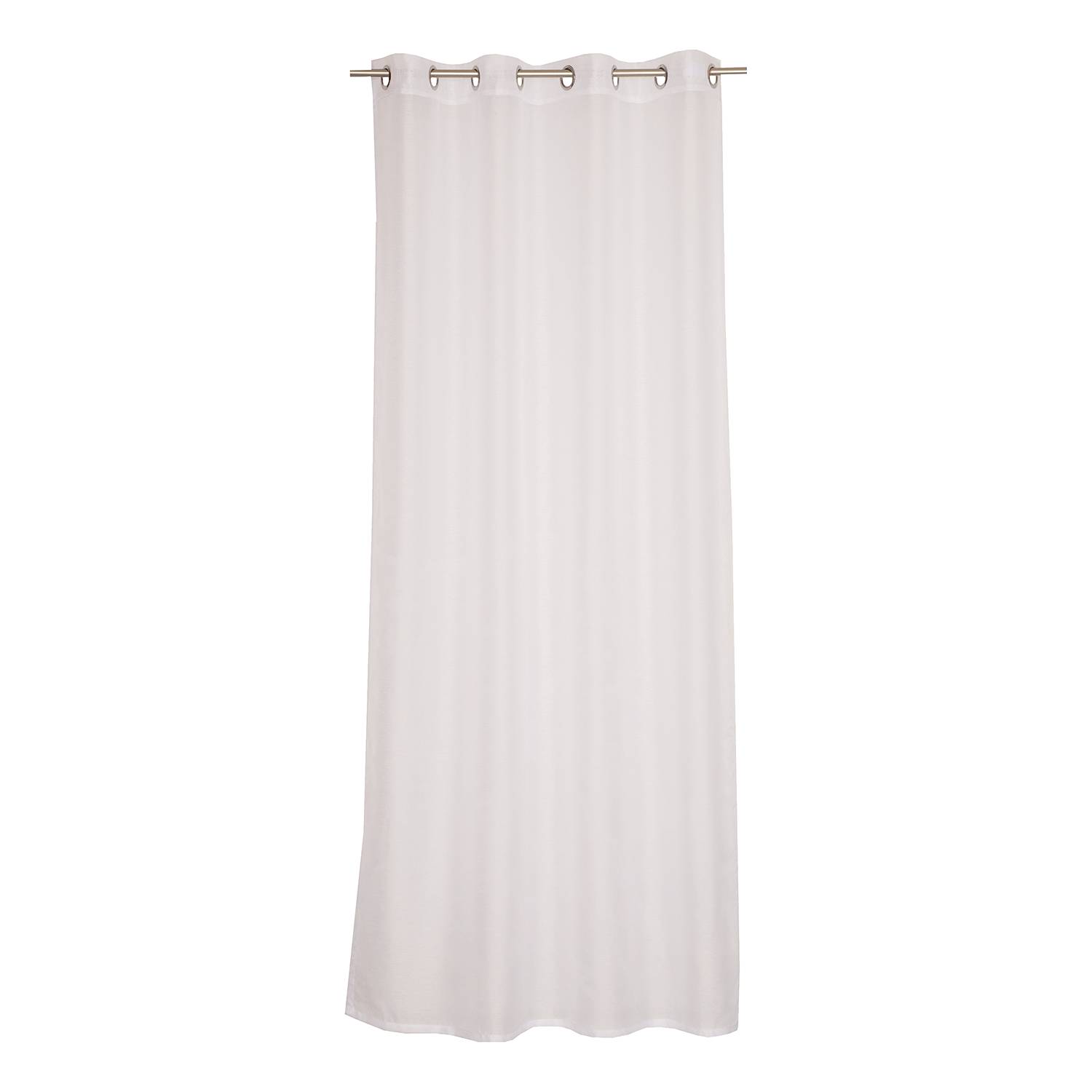 Ösenschal Clean Polyester Wollweiß