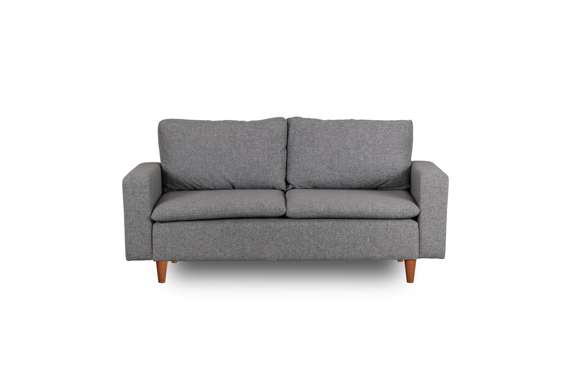 Lungo Sofa 2-Sitzer Hellgrau