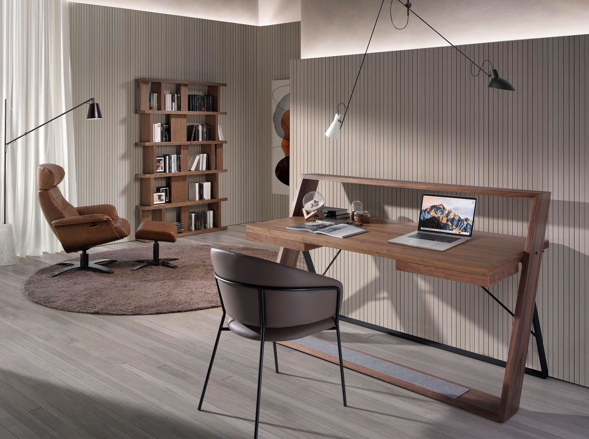 Esszimmerstuhl Kunstleder Braun