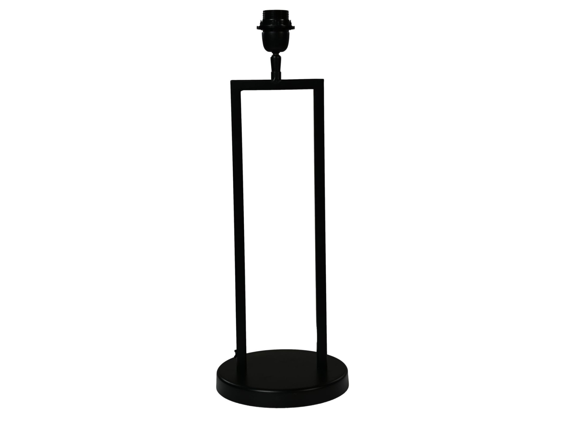 Tischlampe Metall Schwarz