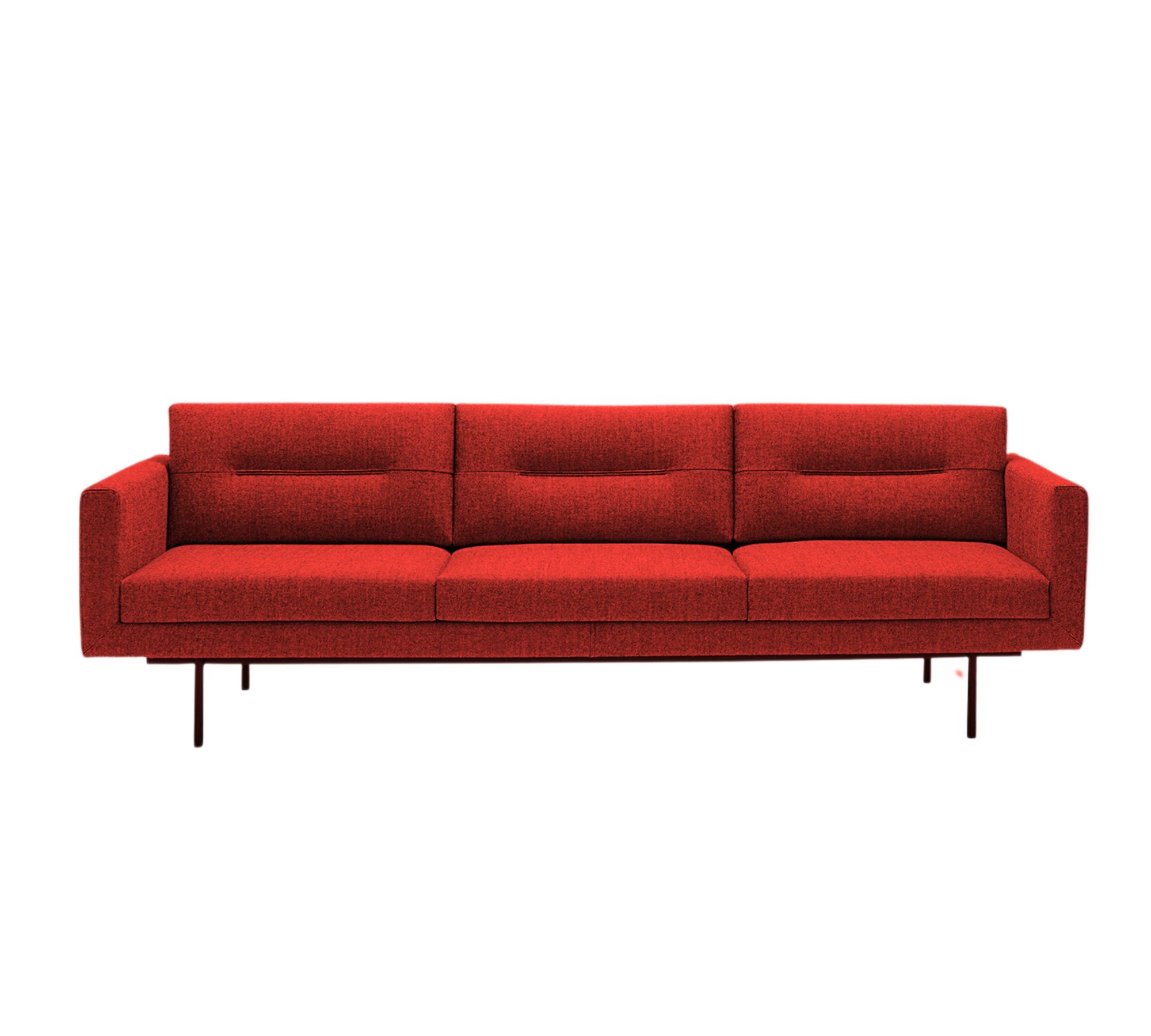 Element SF0727 Sofa 3-Sitzer Rot