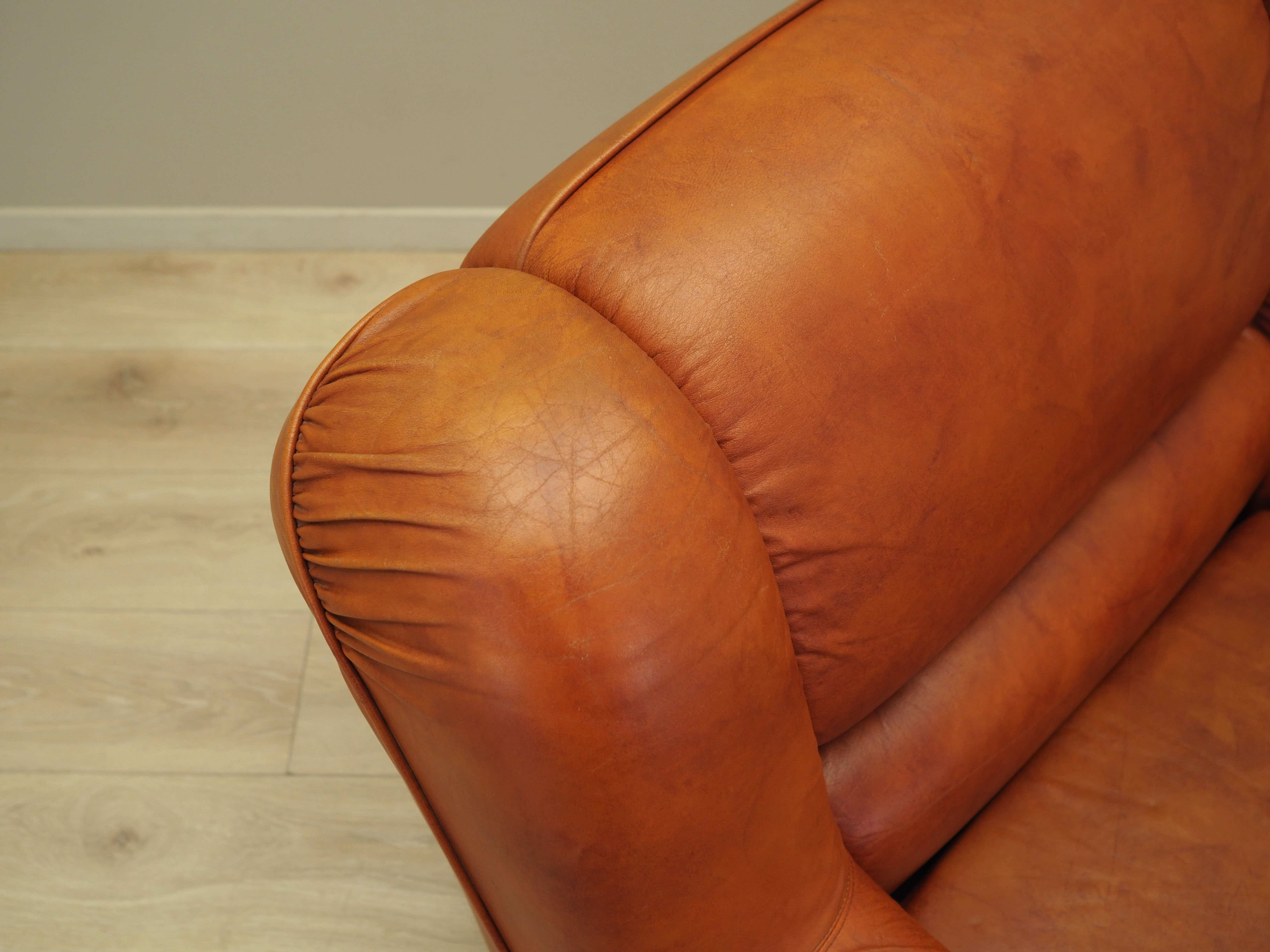 Armchair Leather Brown 1970s
