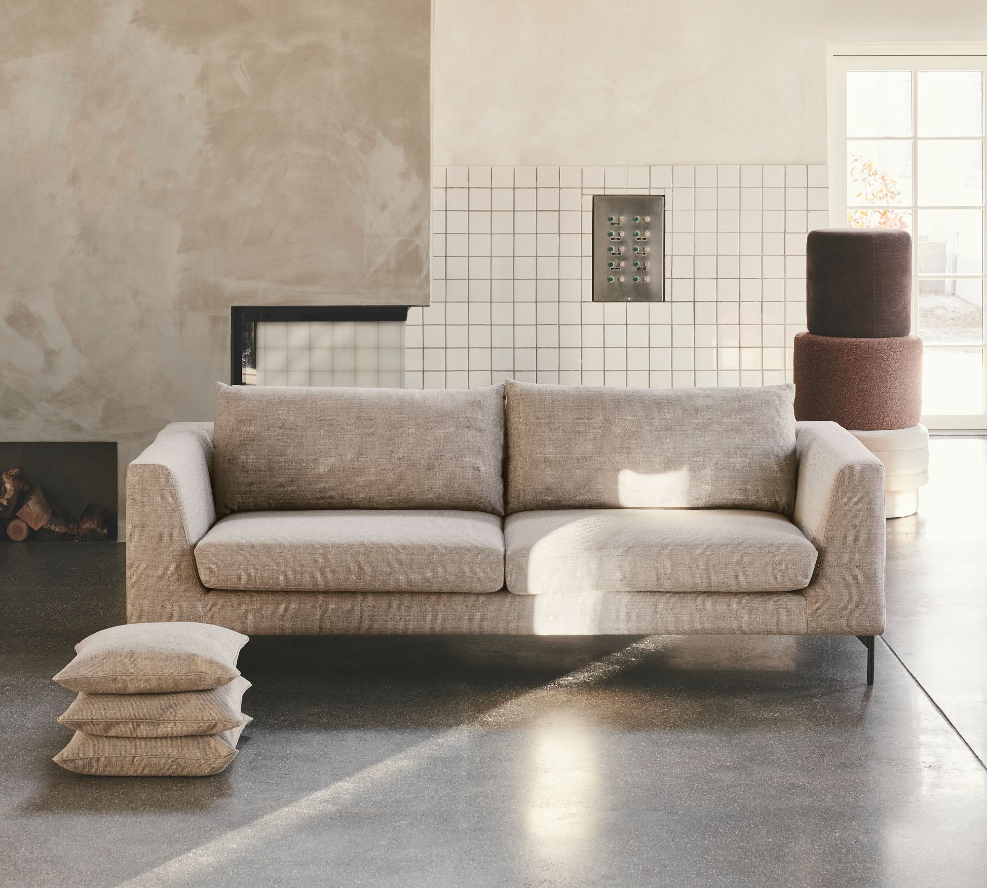 Noa Sofa 3-Sitzer Vega Sand Dune
