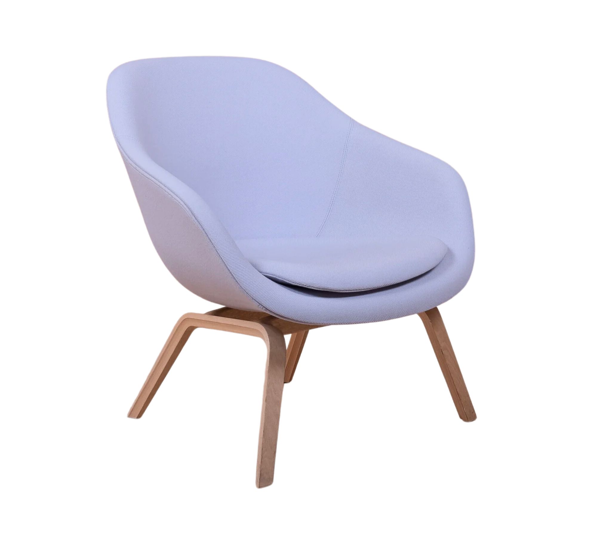 AAL 82 About A Lounge Chair Low HAY Grau