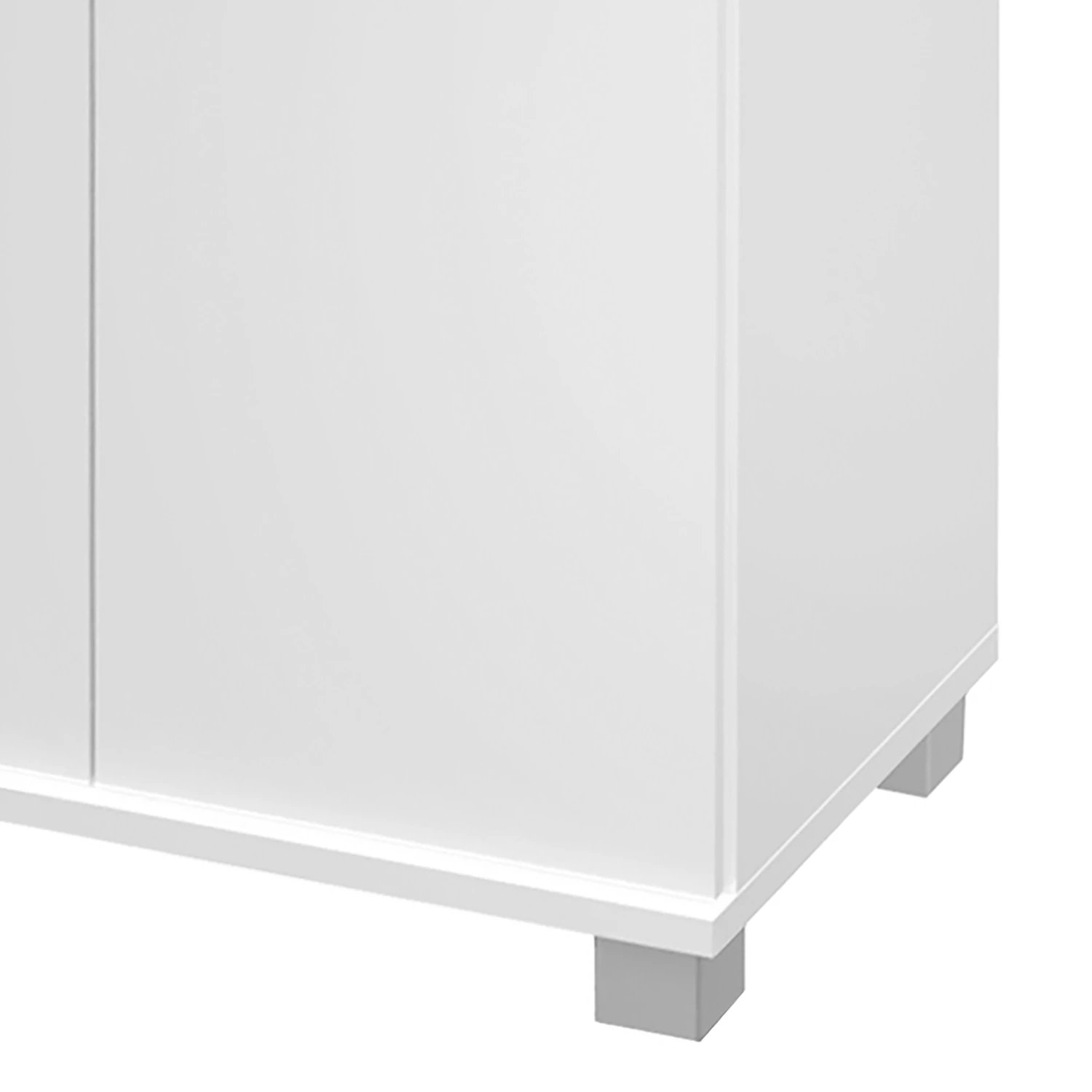 Waschbeckenunterschrank Holz Weiß