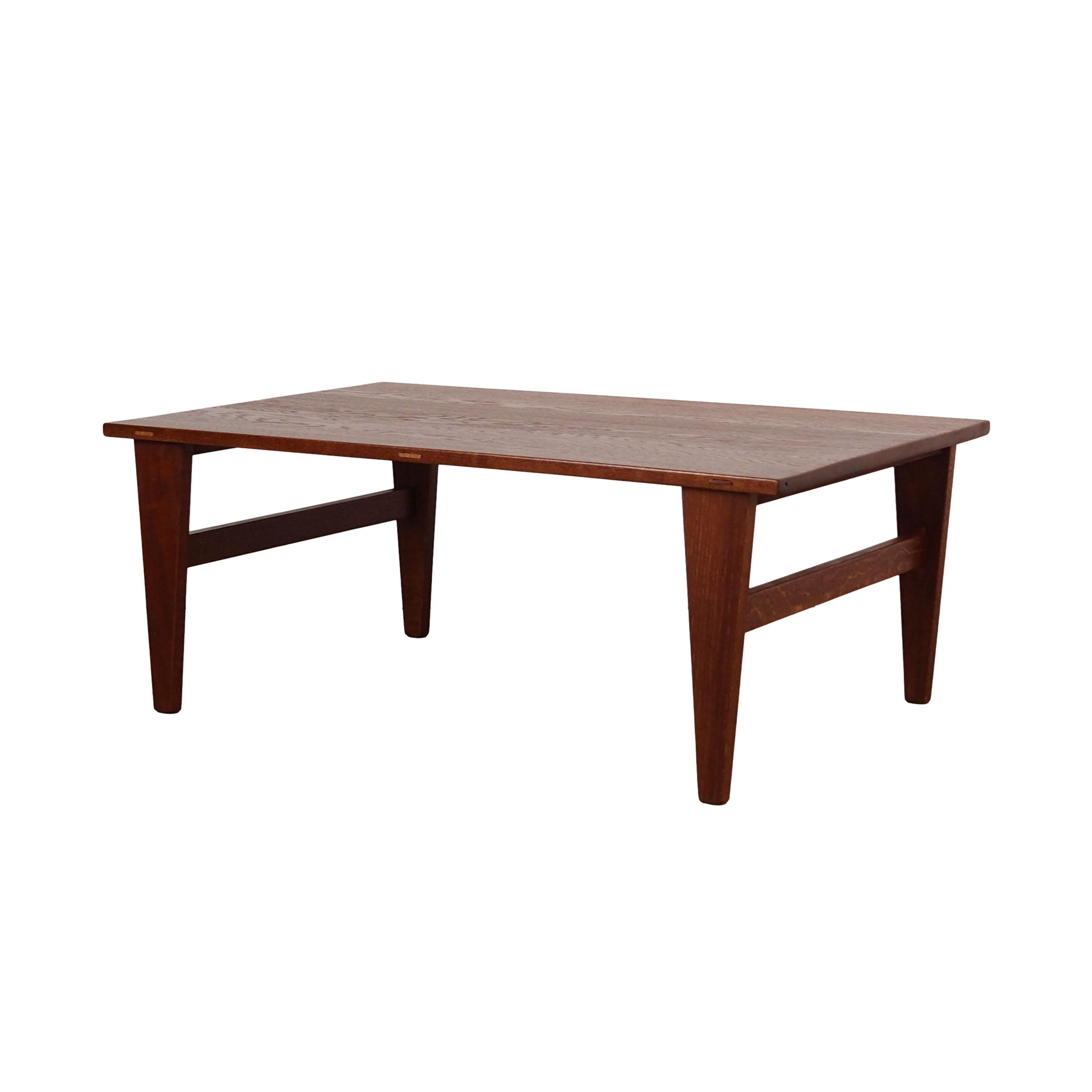 Eichentisch Braun 1970er Jahre