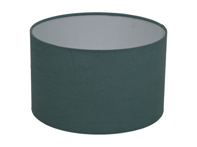 Runder Lampenschirm Baumwolle Blau