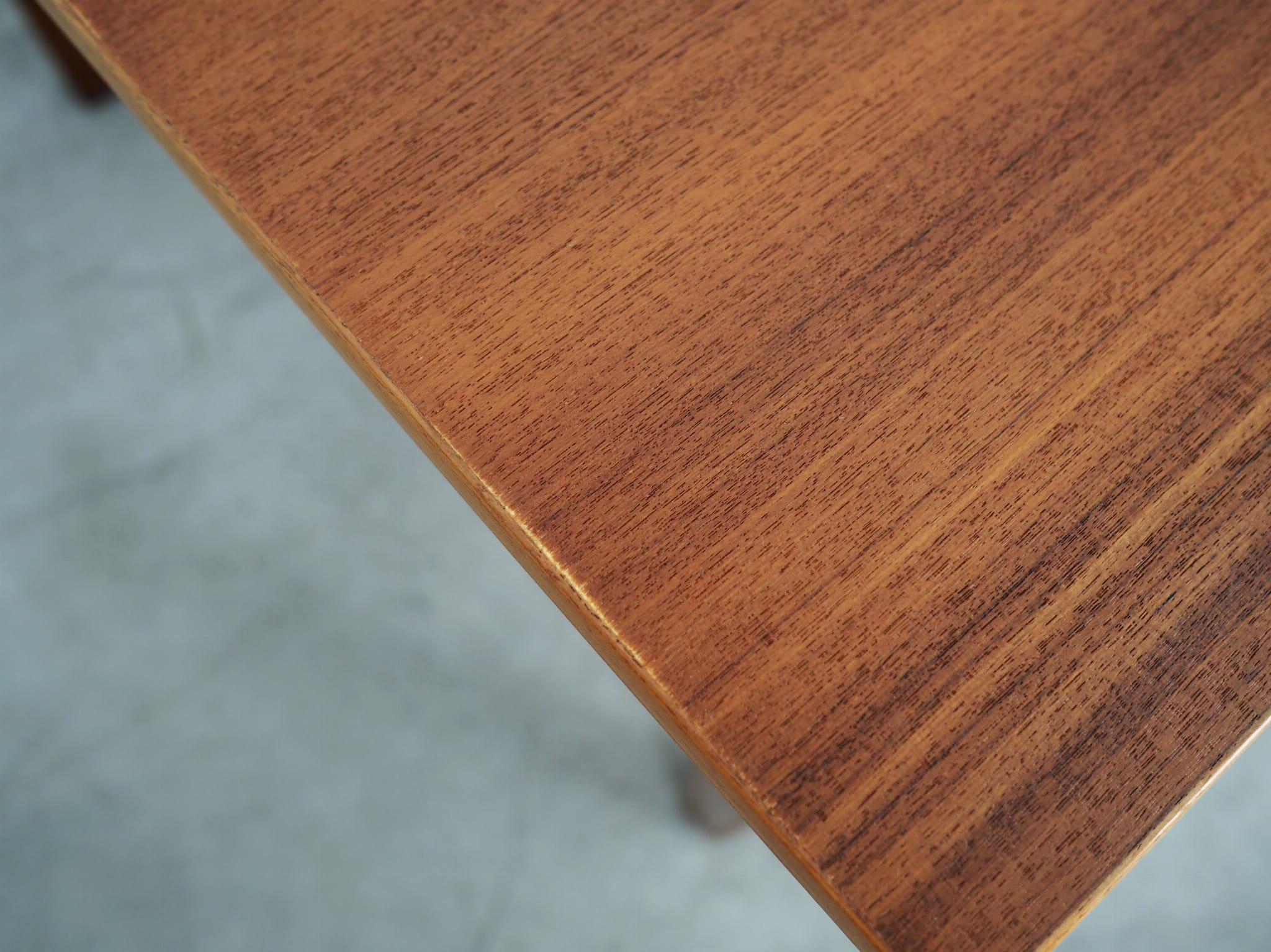 Vintage Coffee Table Teak Wood Brown 1970s