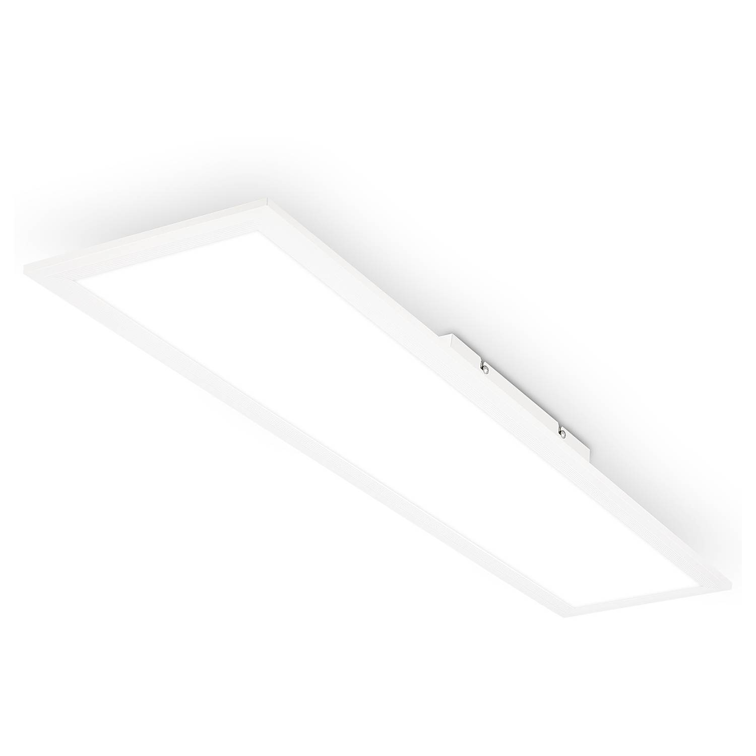 LED-Deckenleuchte Halenta Aluminium Weiß 7 x 78 cm