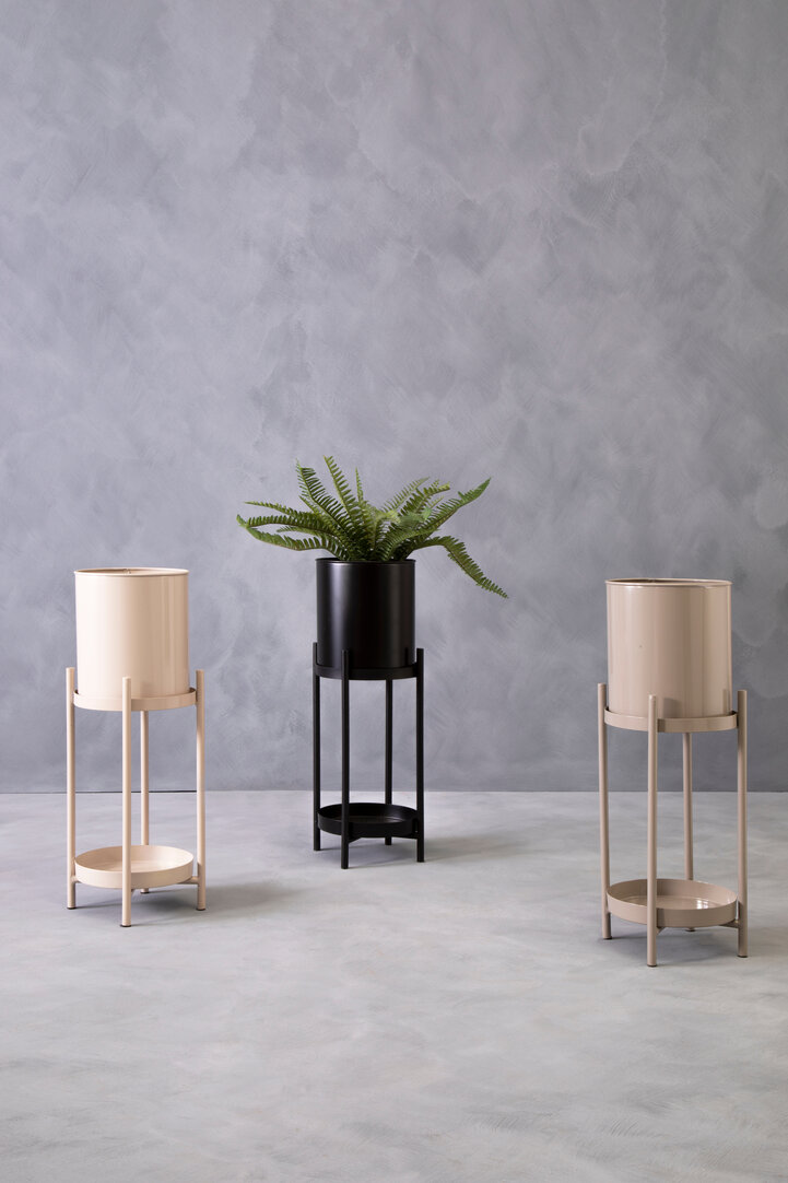 Asher Two-Tier Natural Plant Stand