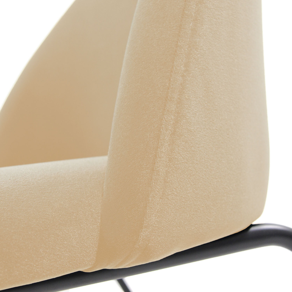 VELVO Stuhl Stoff Beige