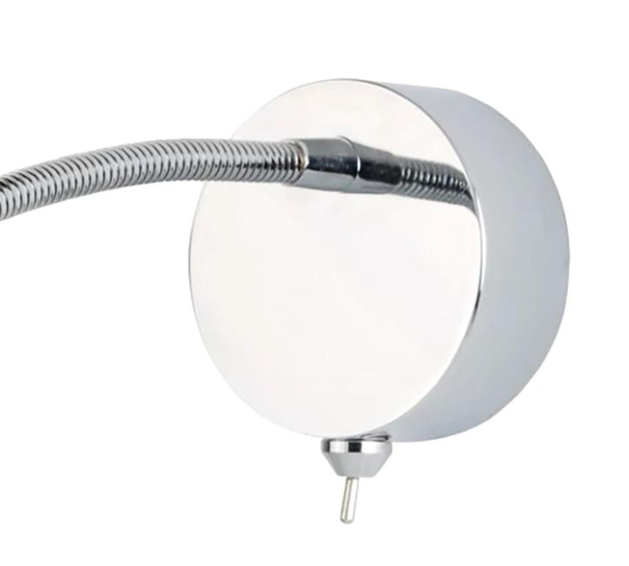 LED Wandleuchte 1-flammig Edelstahl