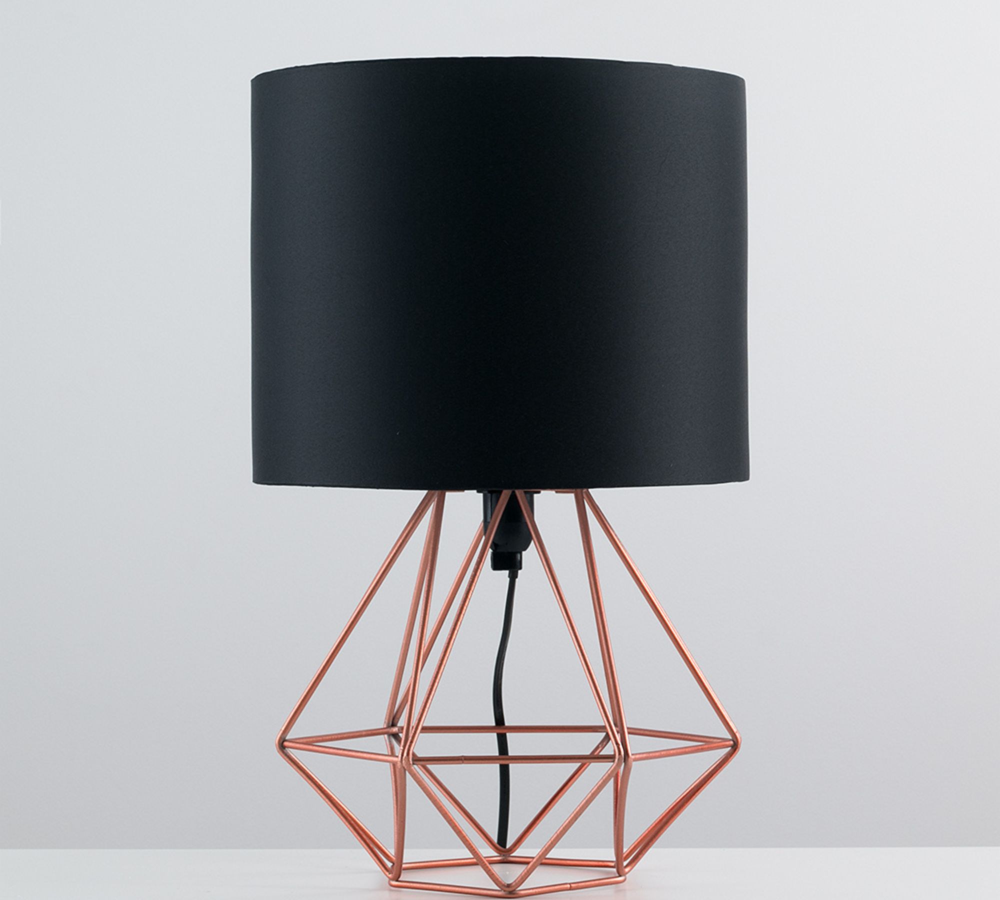 Tischlampe Metall Kupfer