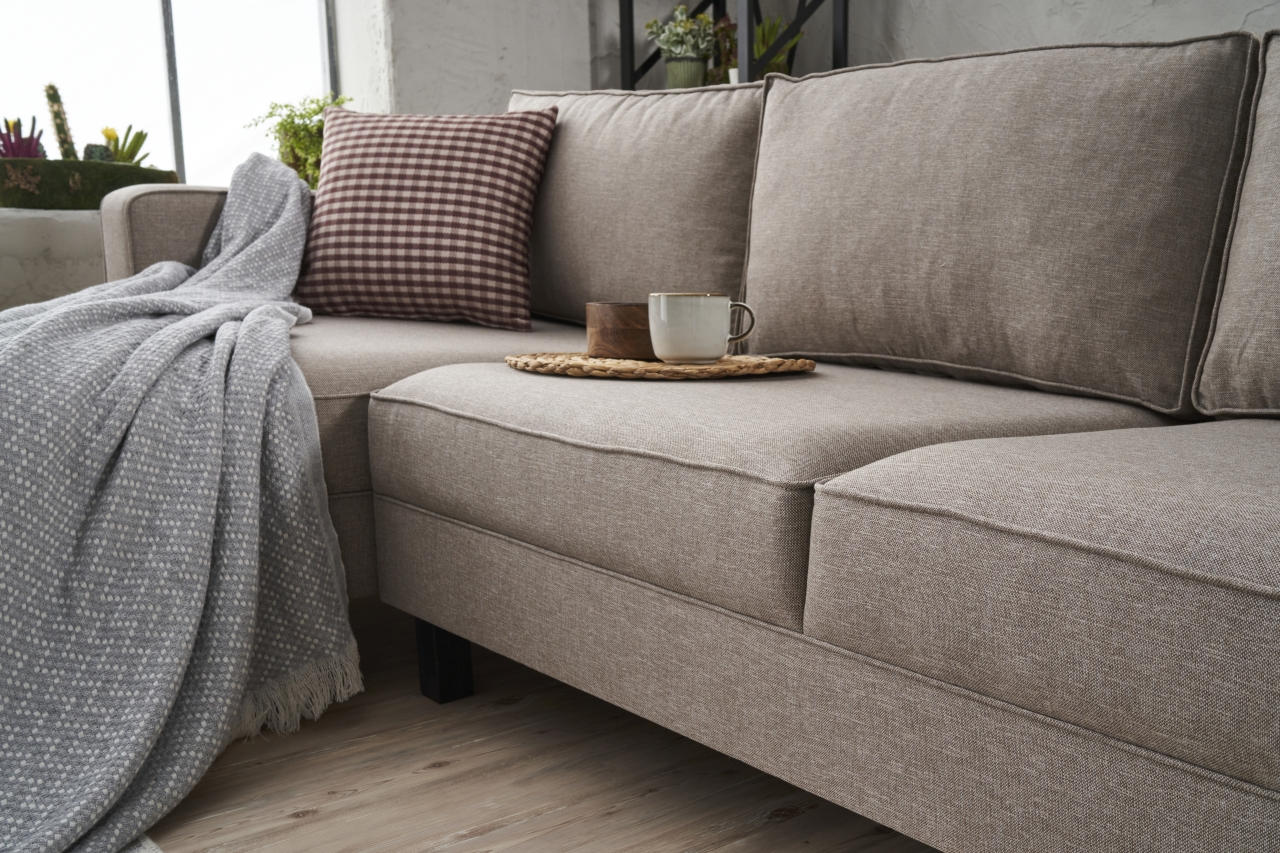 Kale Sofa Récamiere Links Creme