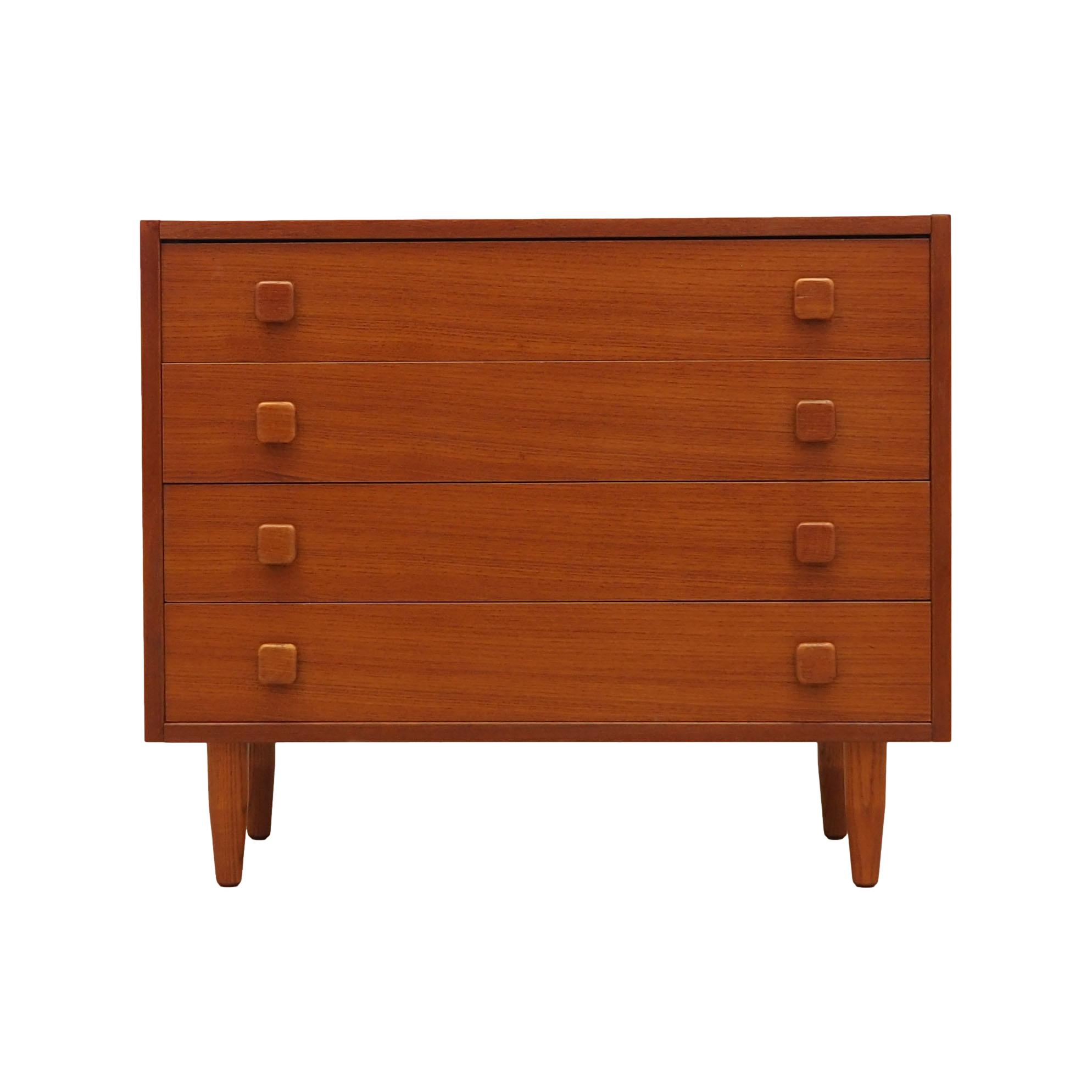 Teak-Kommode1970er Jahre Braun