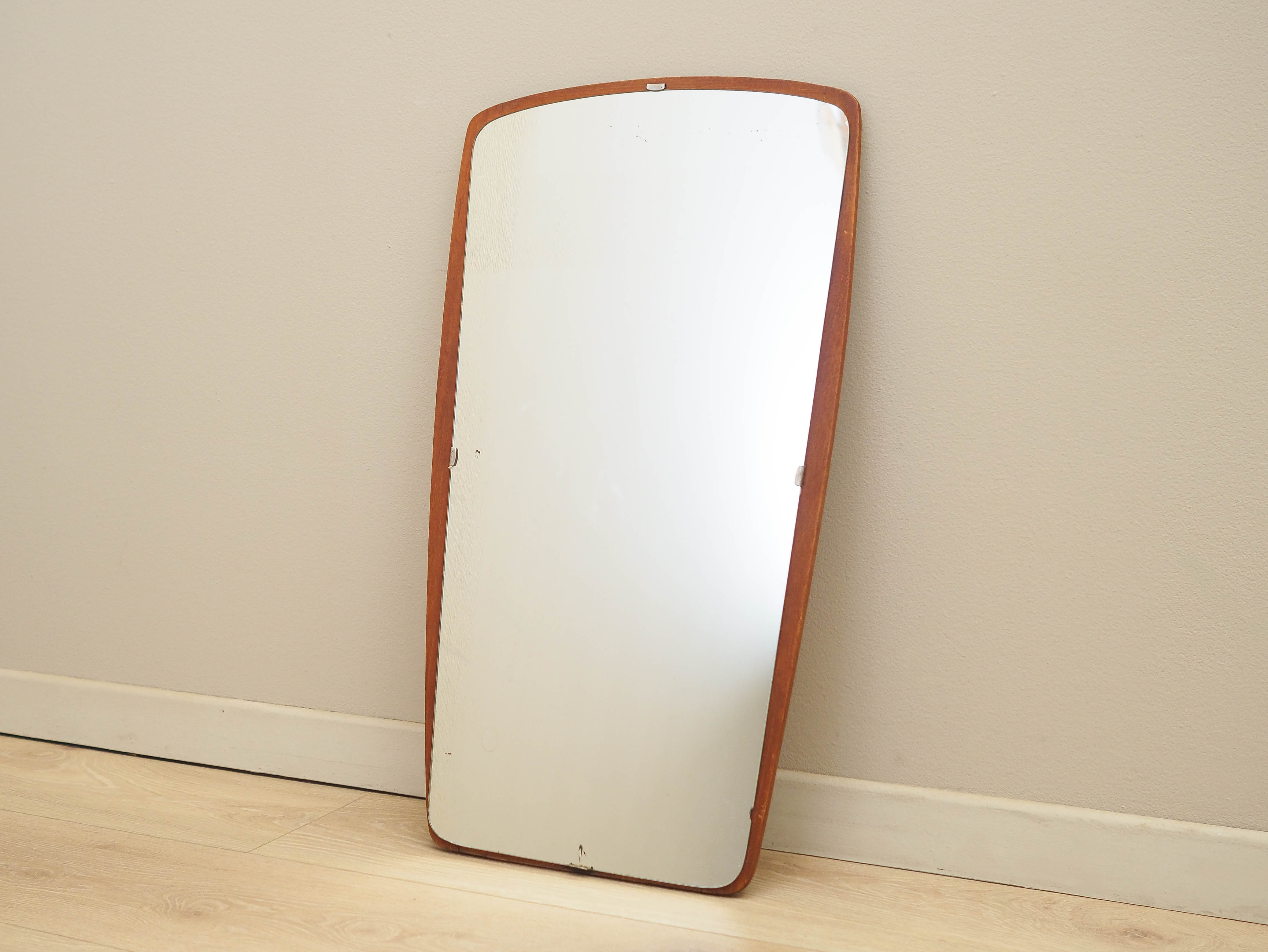 Mirrors in teak frame 1970s