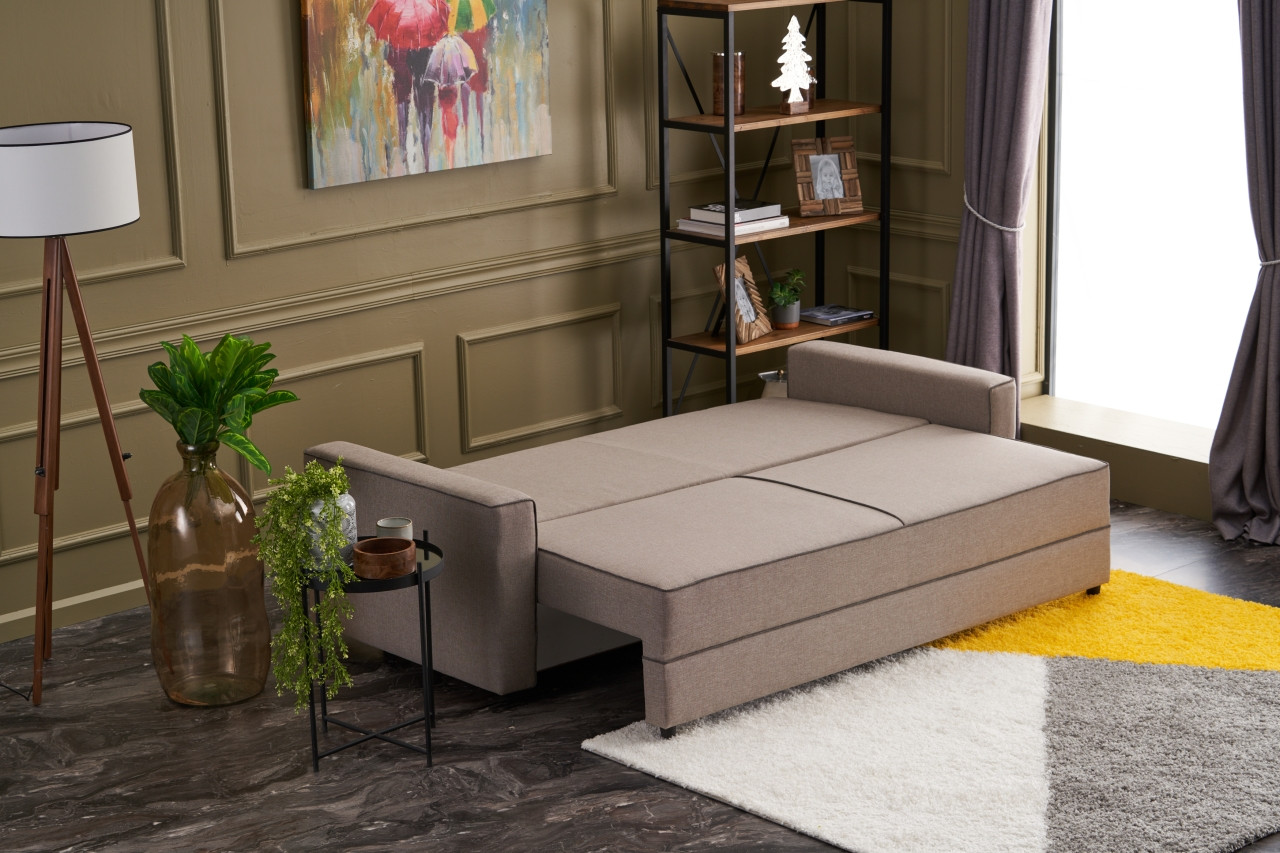 Ece Schlafsofa 2-Sitzer Creme