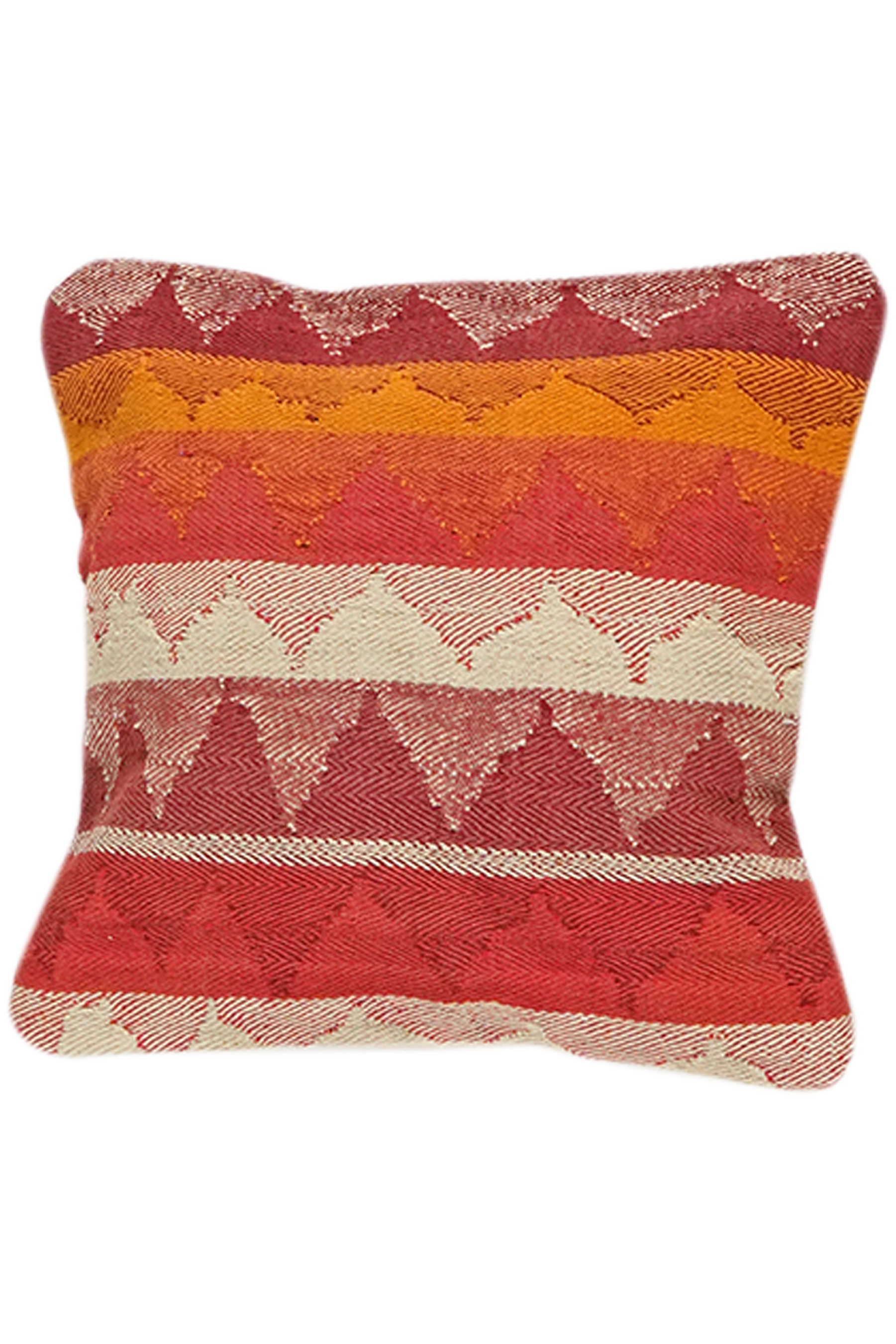 Kilim Kissenbezug Baumwolle Mehrfarbig