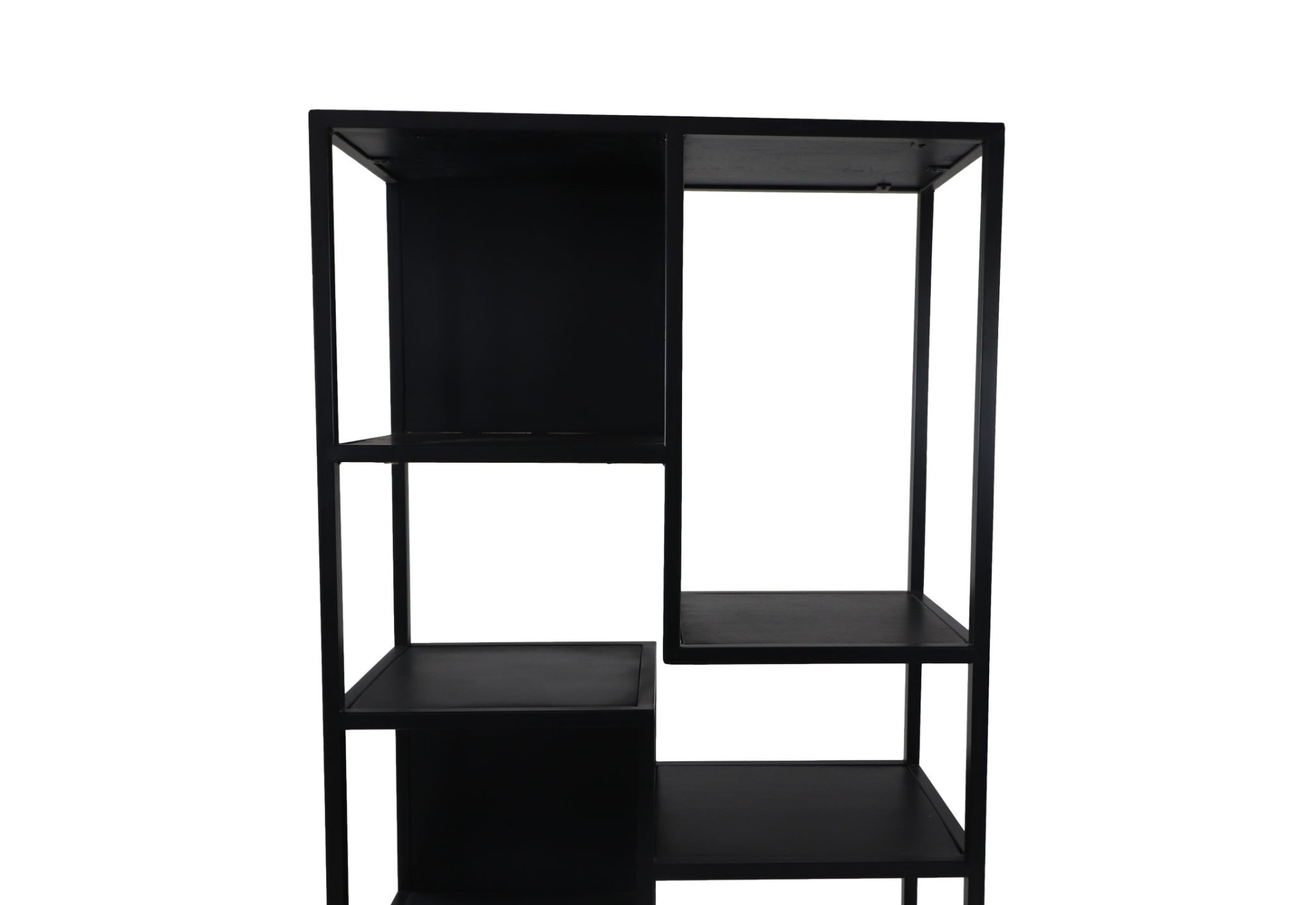 Levels Regal Mangoholz Metall Schwarz