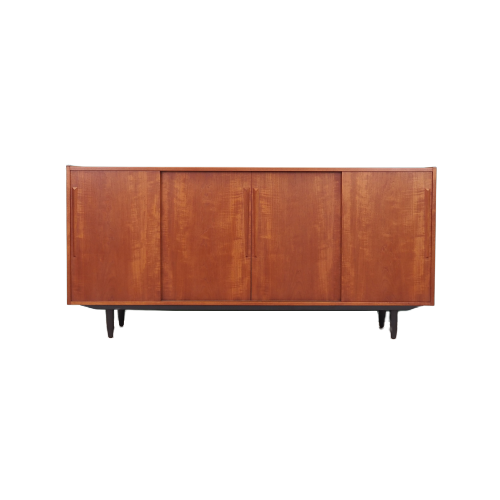 Vintage Sideboard Teakholz Braun 1960er Jahre