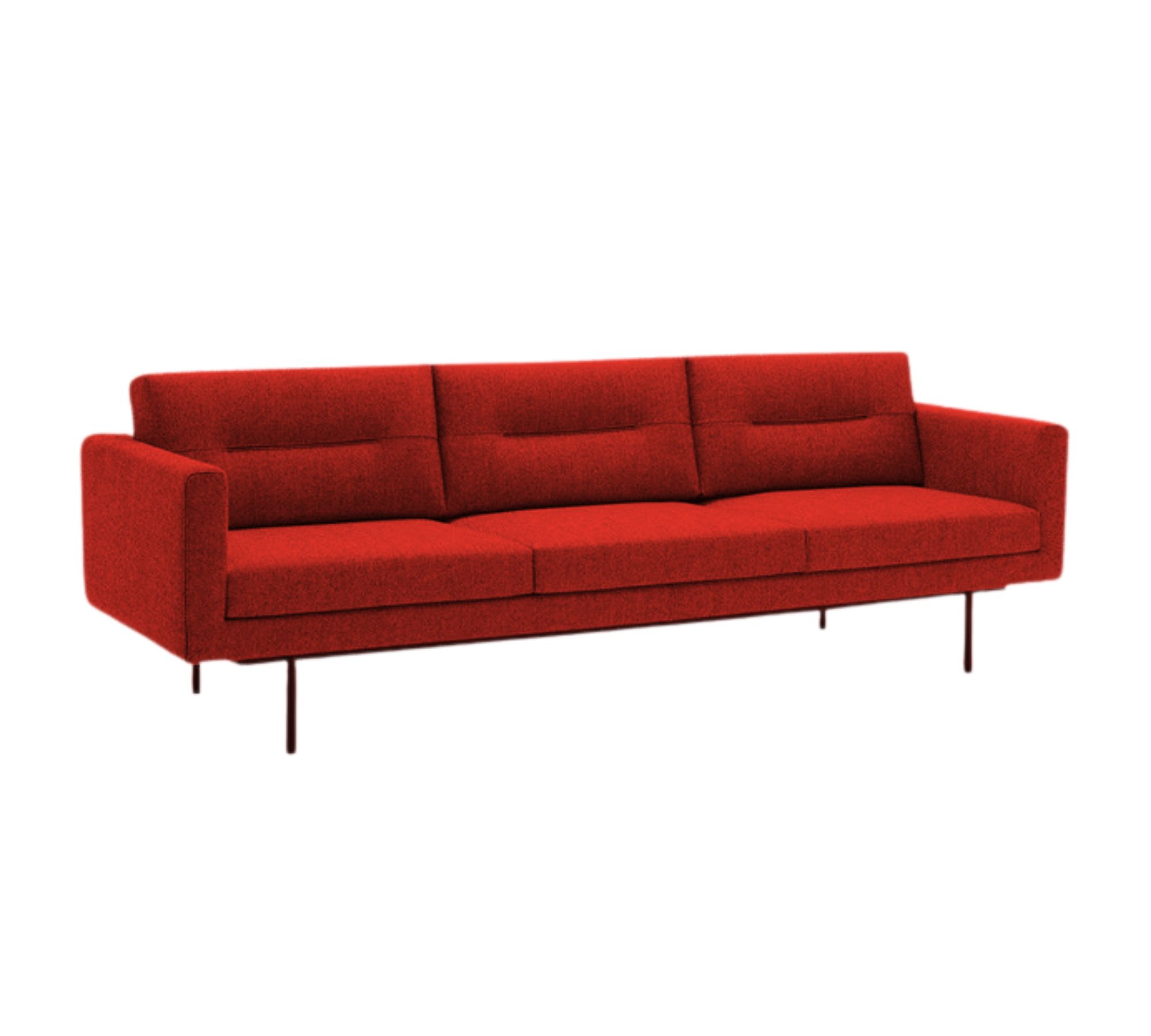 Element SF0727 Sofa 3-Sitzer Rot