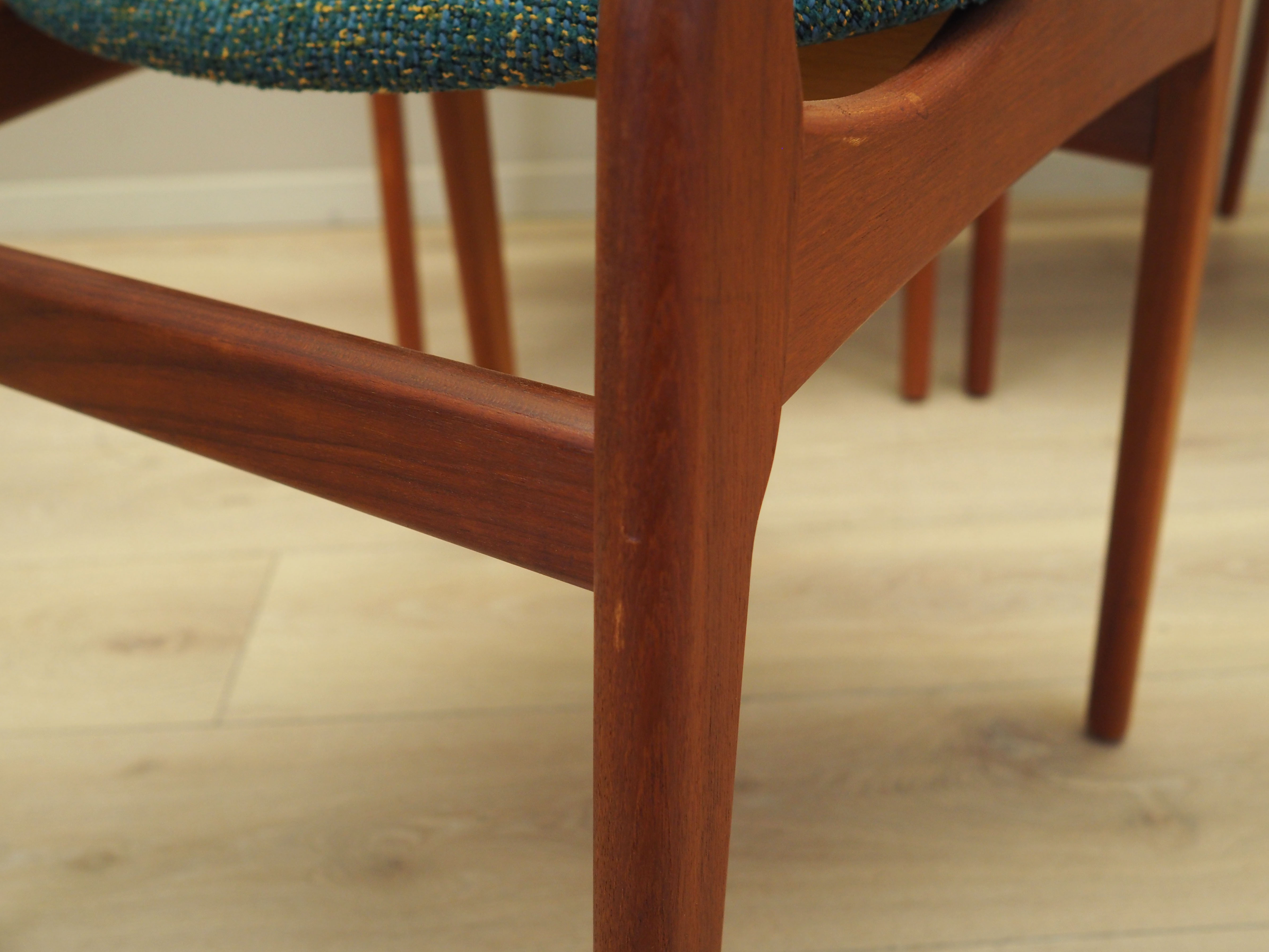 6x Dining chairs teak 1960s
