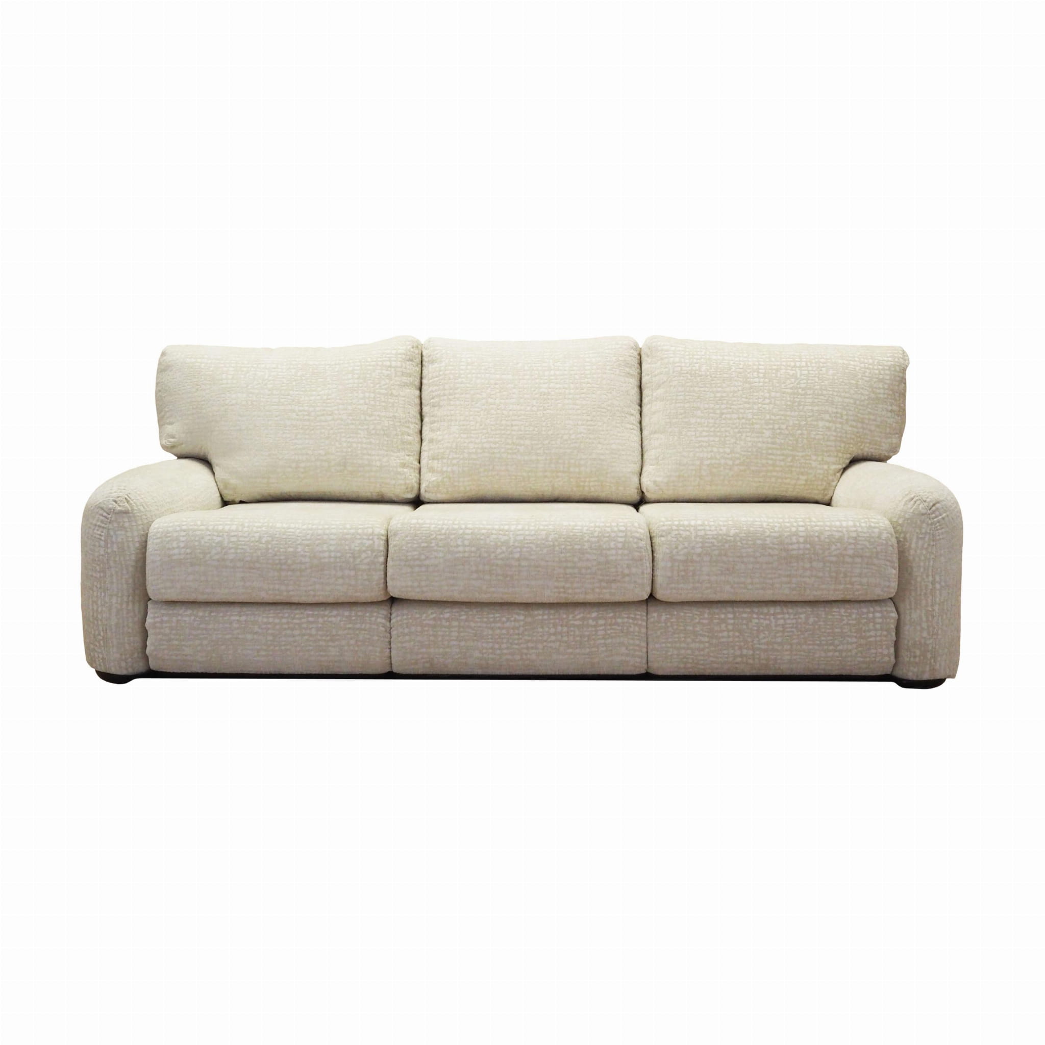 Piumotto 3-Sitzer Sofa Weiß 1970er Jahre