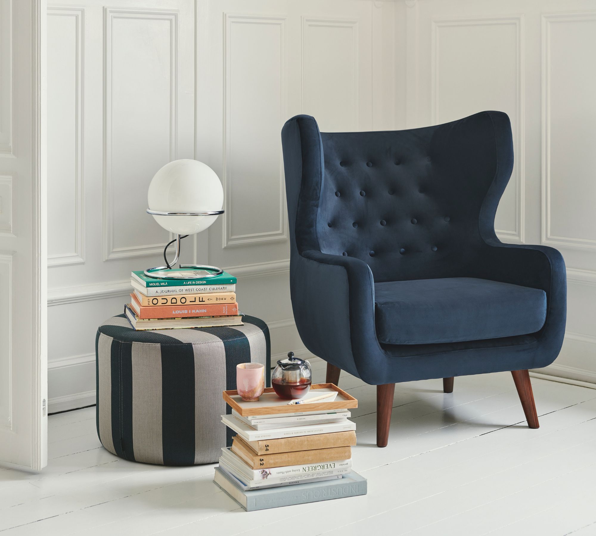 Craig Sessel Velour Lux Navy