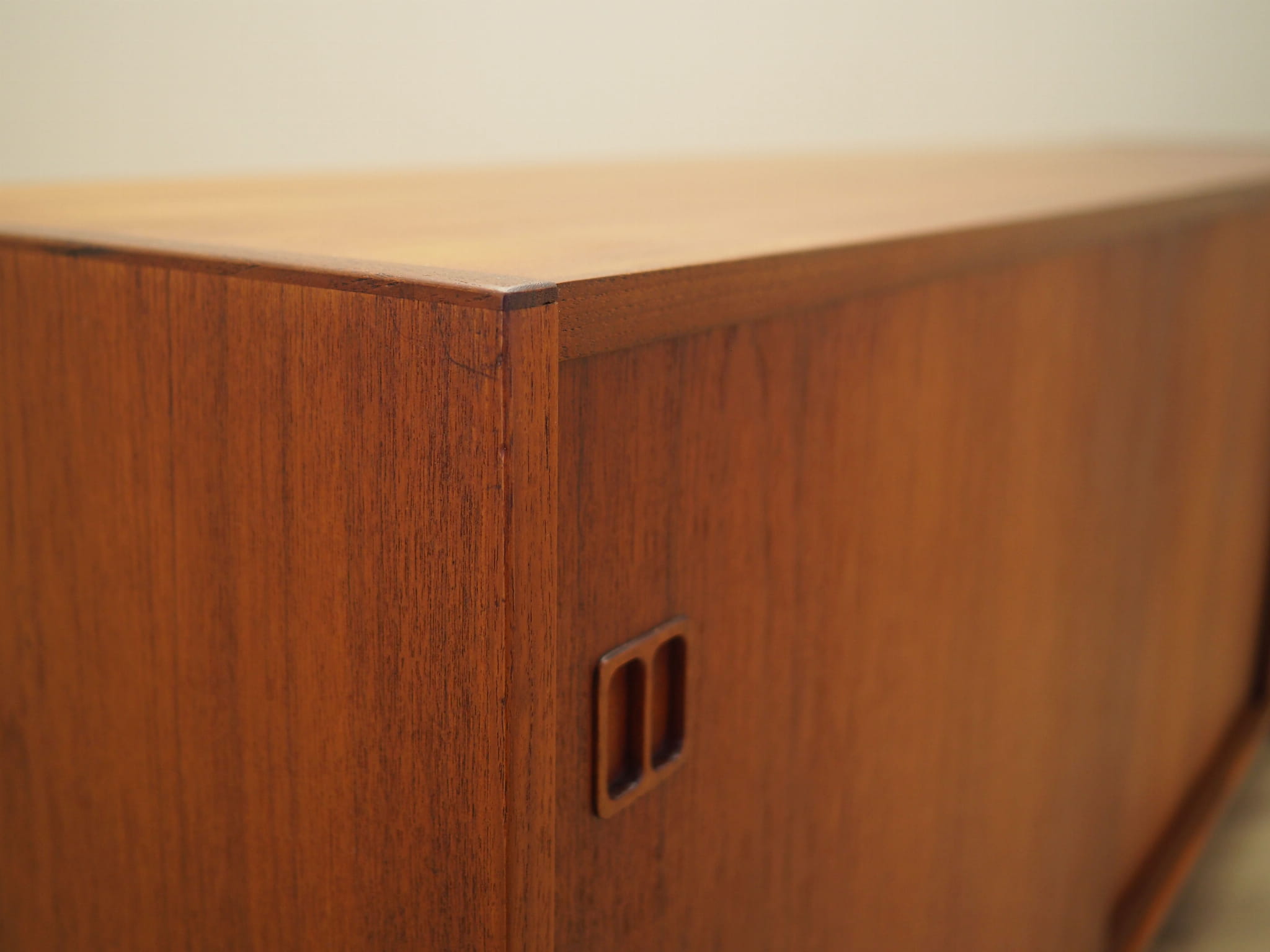 Vintage Sideboard Teak Wood Brown 1970s