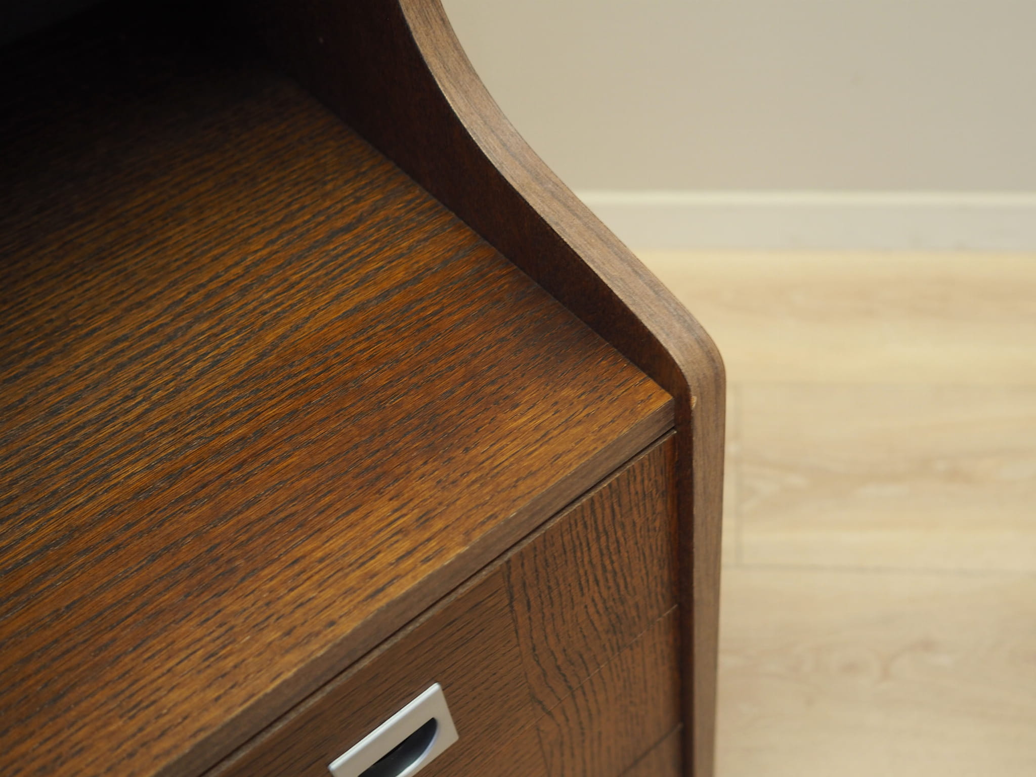 Bookshelf Wood Brown 1970s