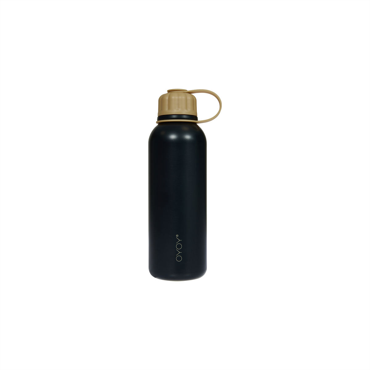 Pullo Isolierflasche Stahl Schwarz