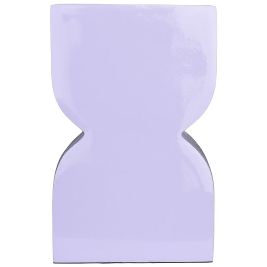 Cones Vase Aluminium Lila