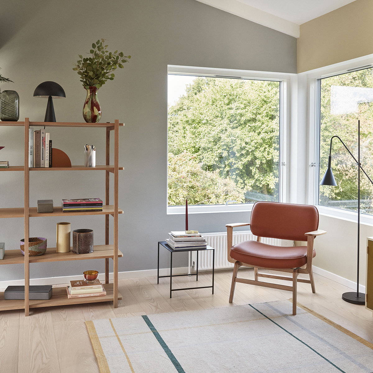 2x Duo Side Table Black