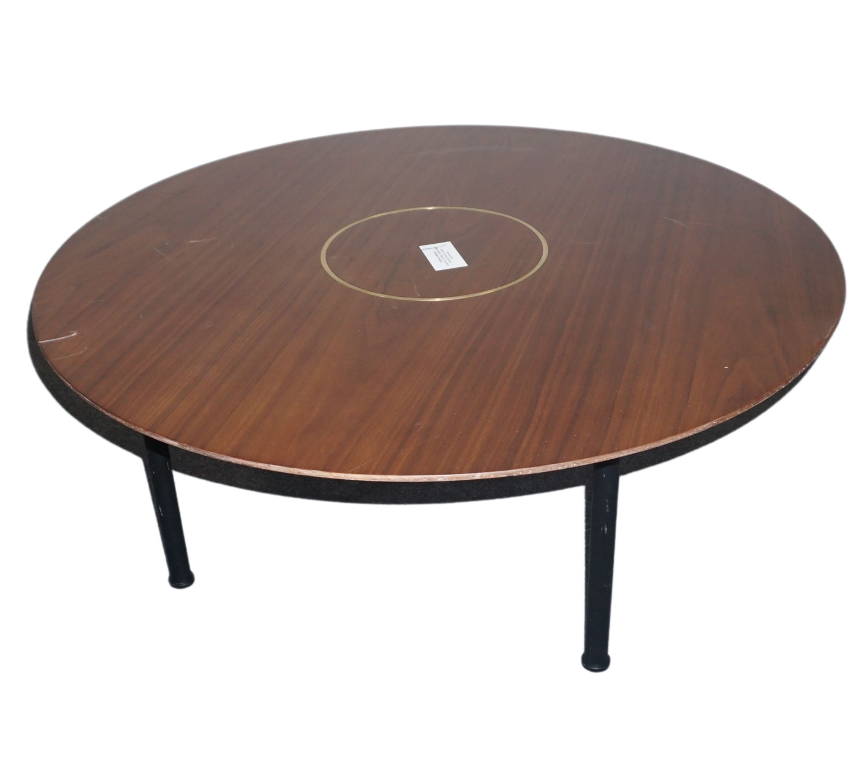 Crawford Couchtisch Walnuss Ø 90cm