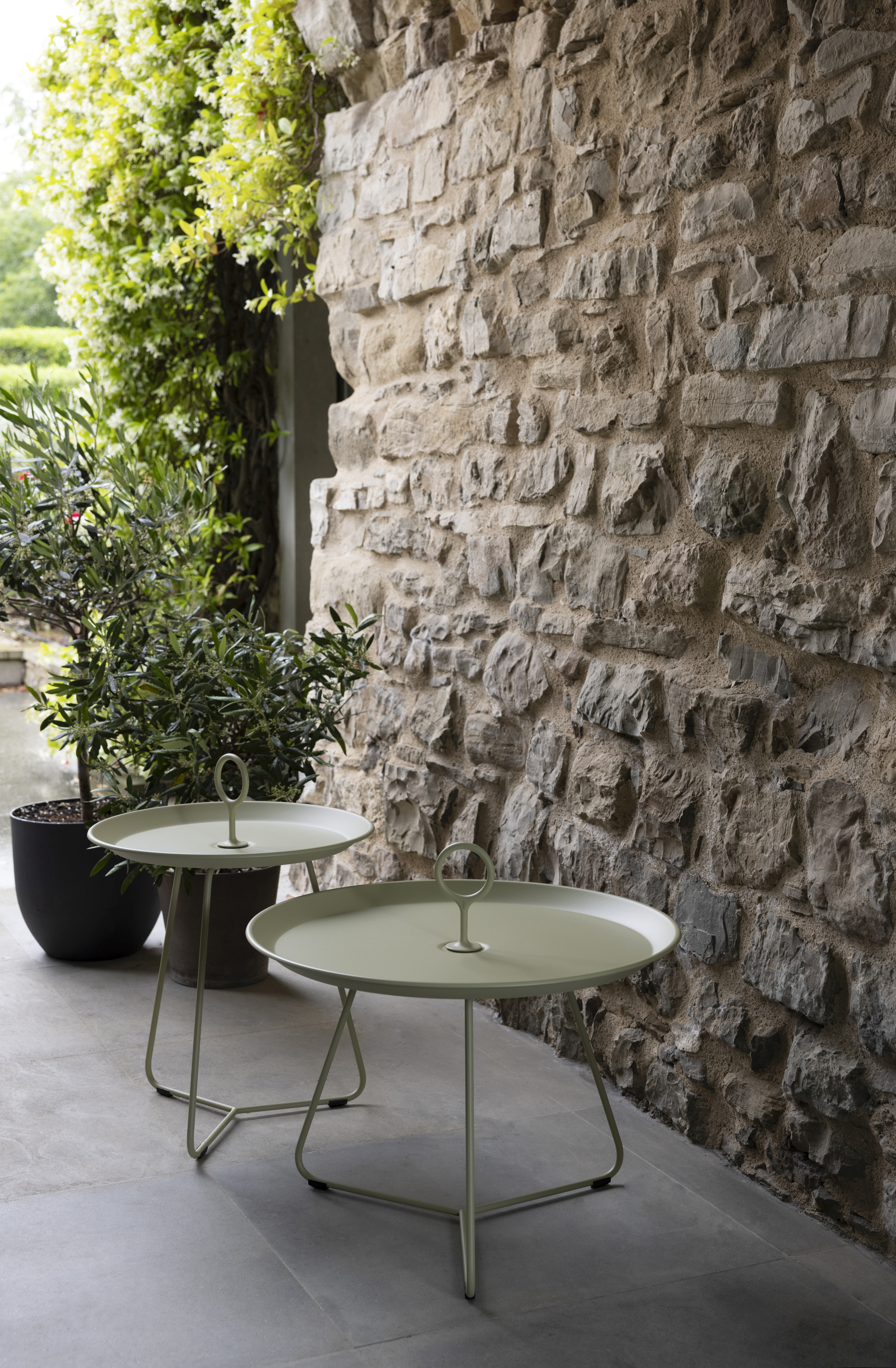 Eyelet Tisch Ø45 Grün