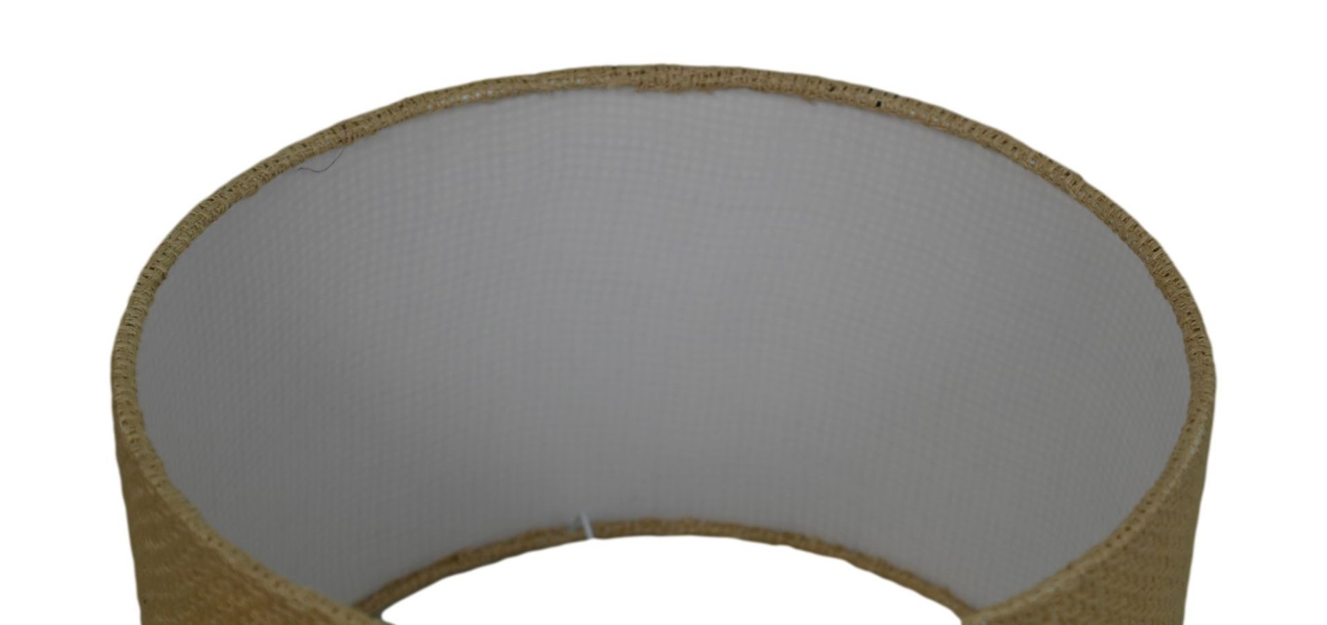Runder Lampenschirm Creme