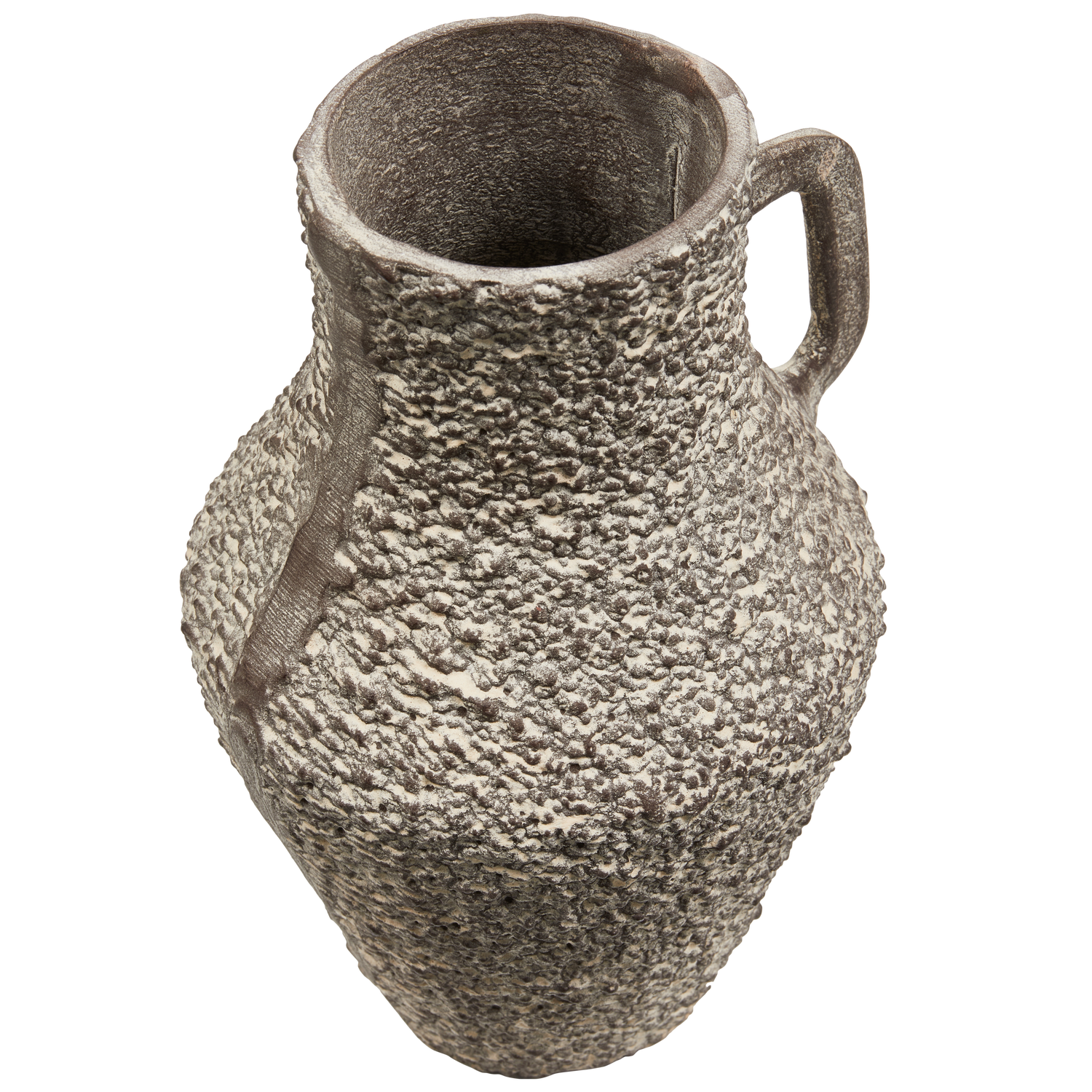 Tabia Vase Aluminium Dunkelbraun