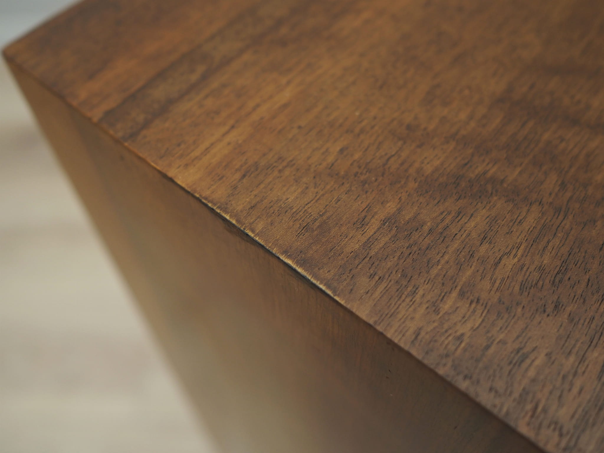 Vintage cabinet walnut brown 1960s