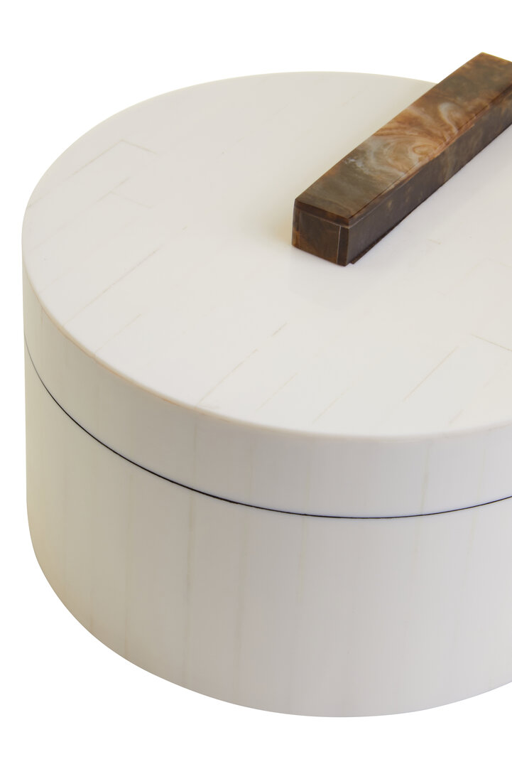 Decio 5 x 7 Zoll Bilderrahmen Creme Braun
