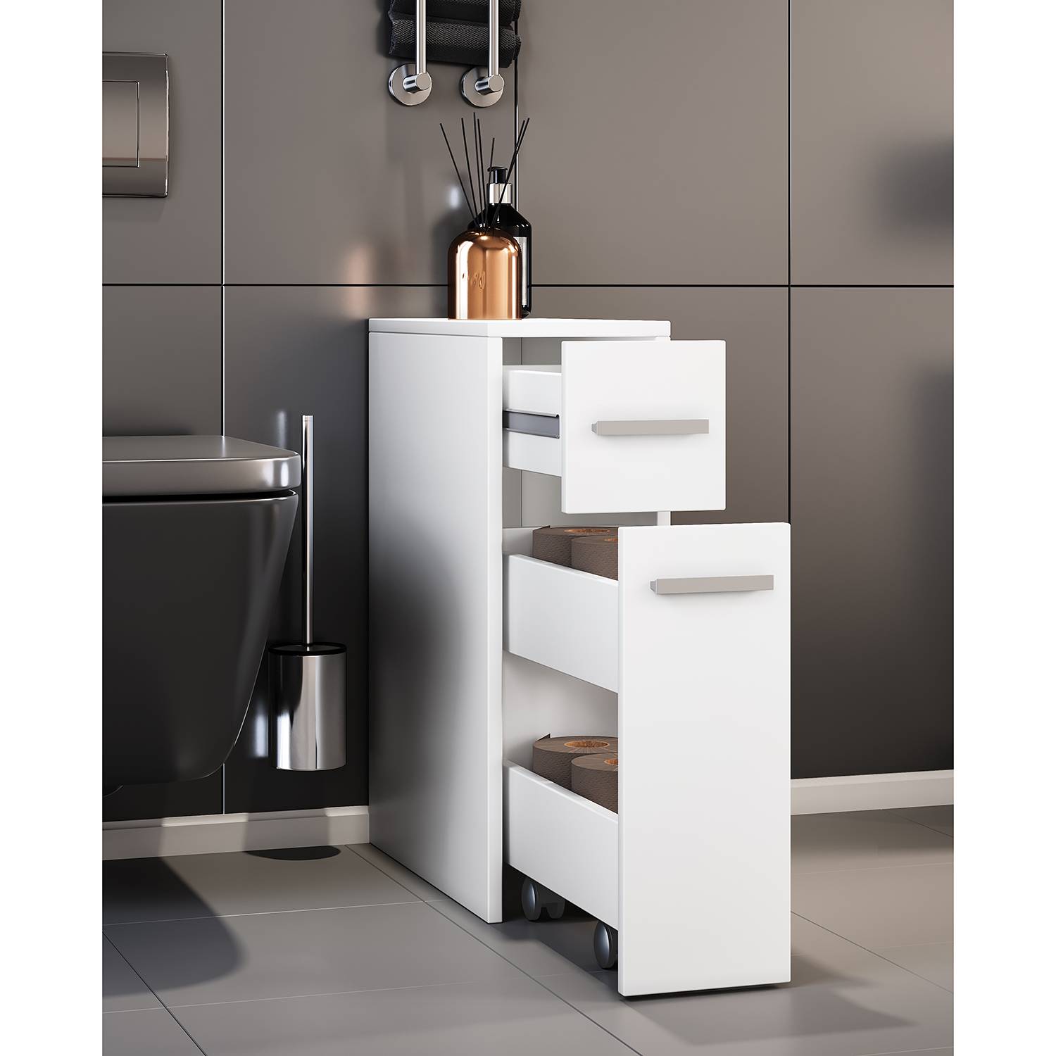Unterschrank Zalo II Weiß